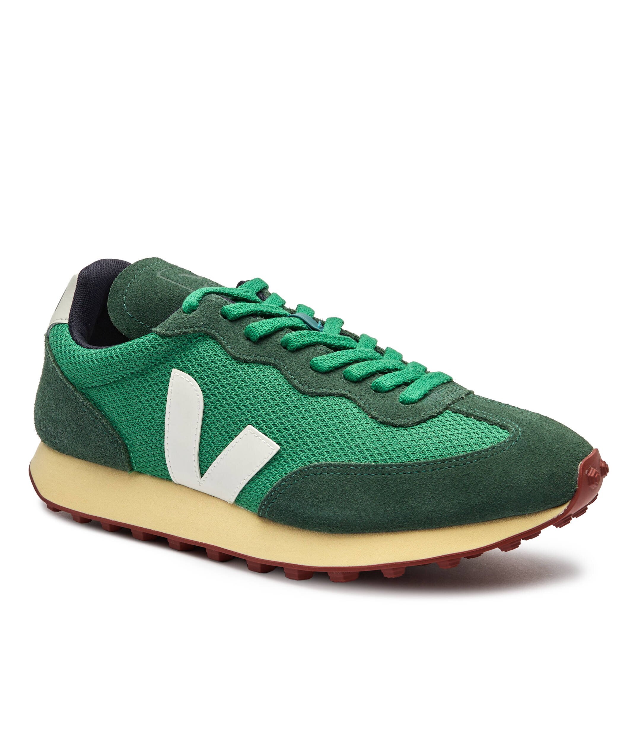 Veja Sneakers Rio Branco cu adaos de piele