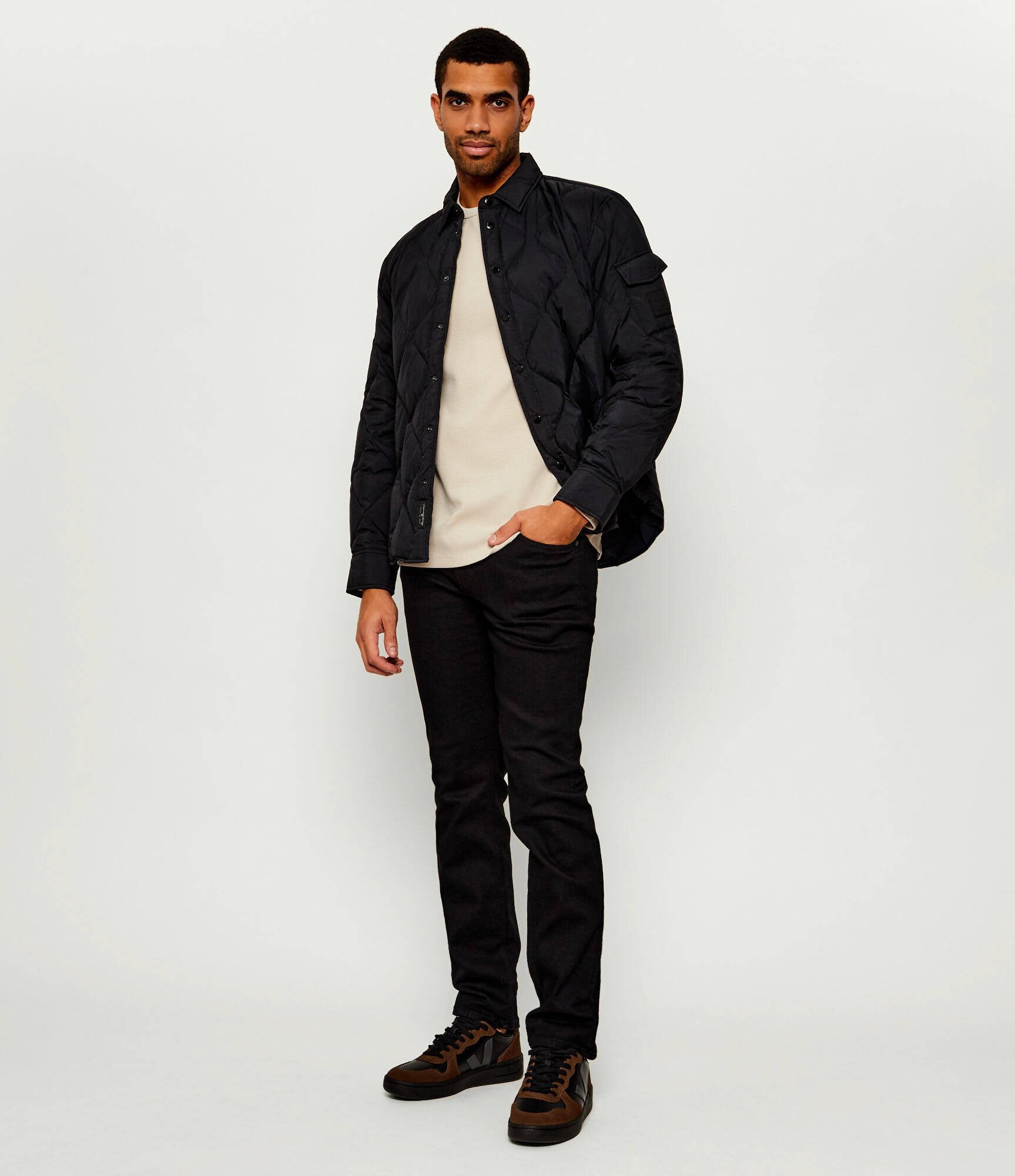 Veja Teniși din piele V-10 | piele întoarsă