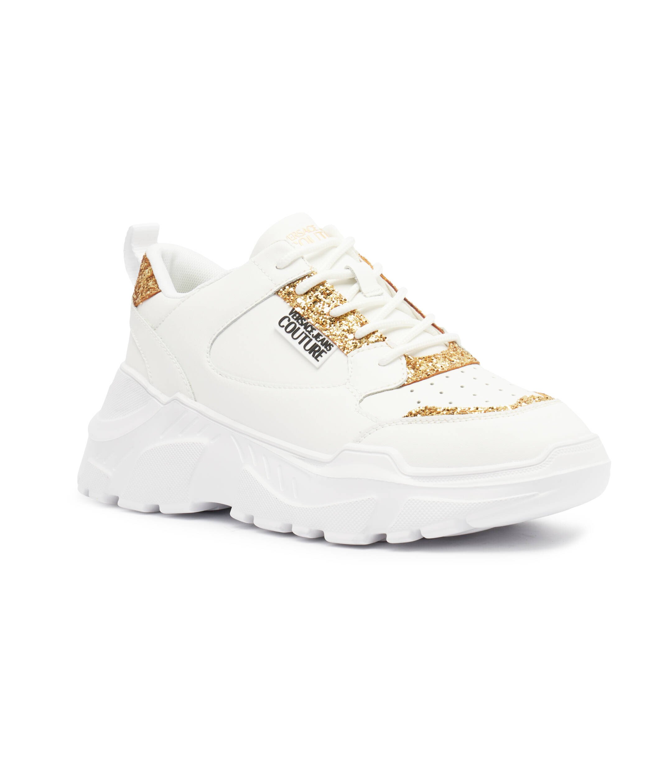 Versace Jeans Couture De piele sneakers