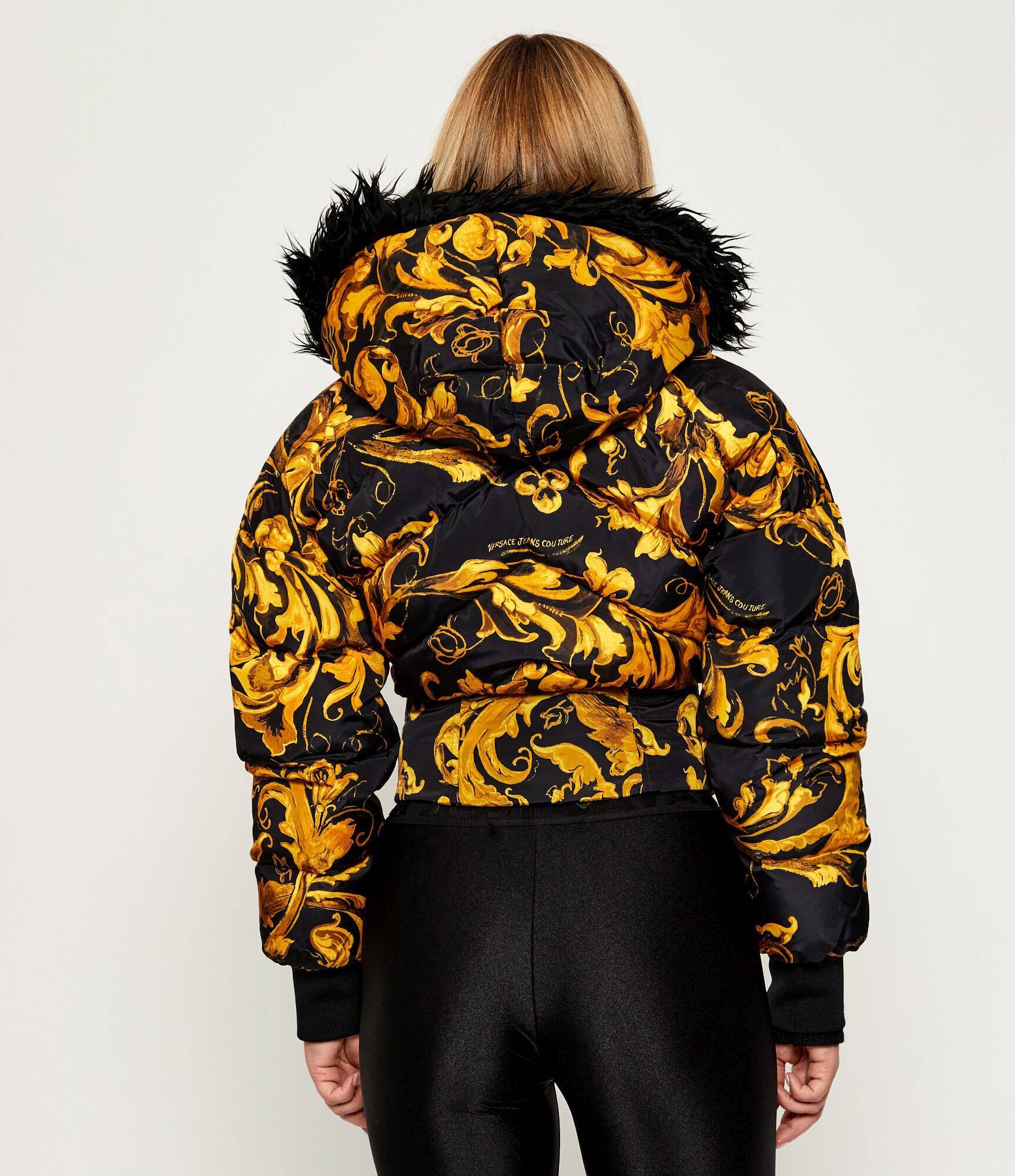 Versace Jeans Couture De puf geacă | Cropped Fit