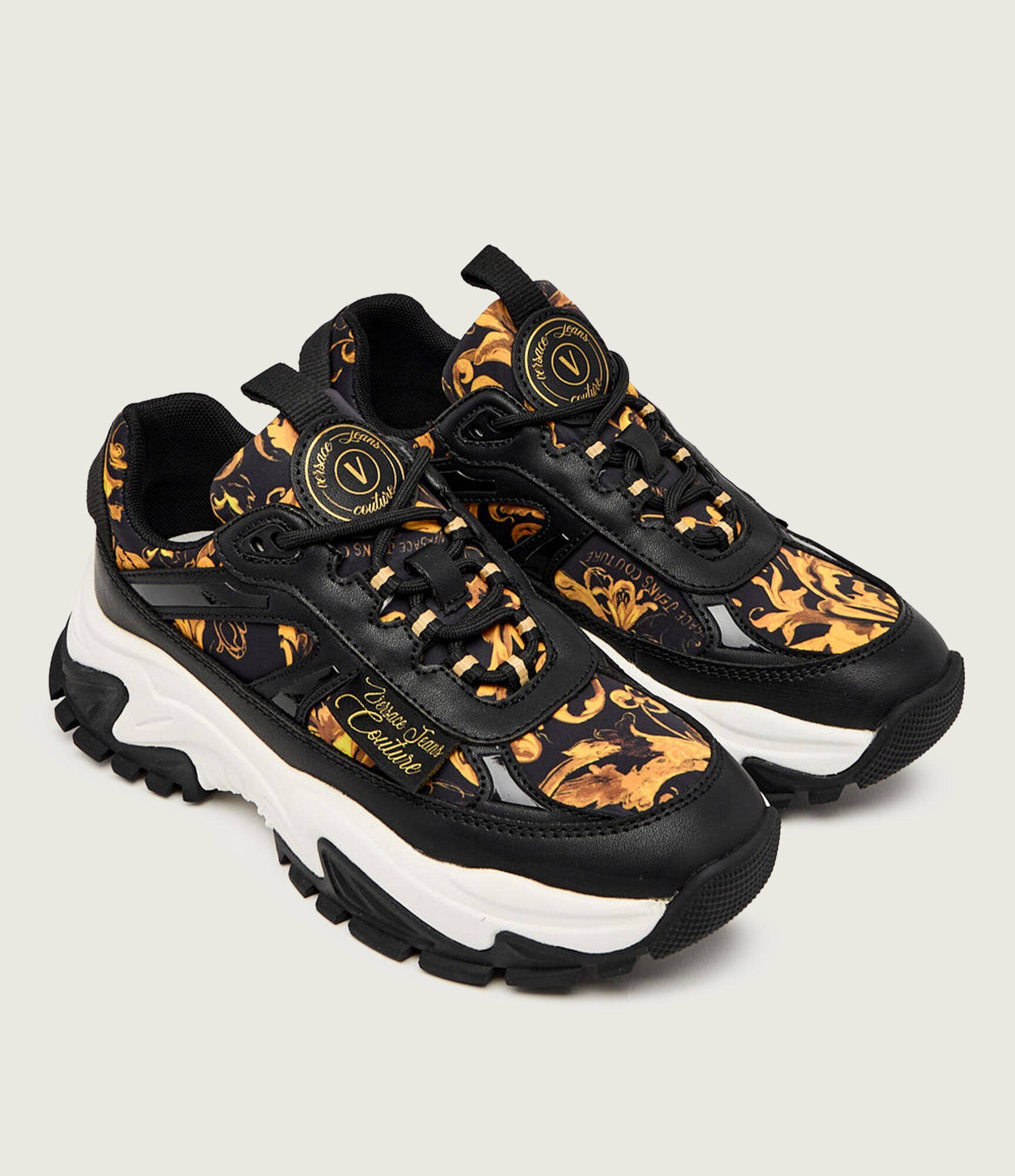 Versace Jeans Couture Sneakers FONDO HIKER DIS. 11 cu adaos de piele