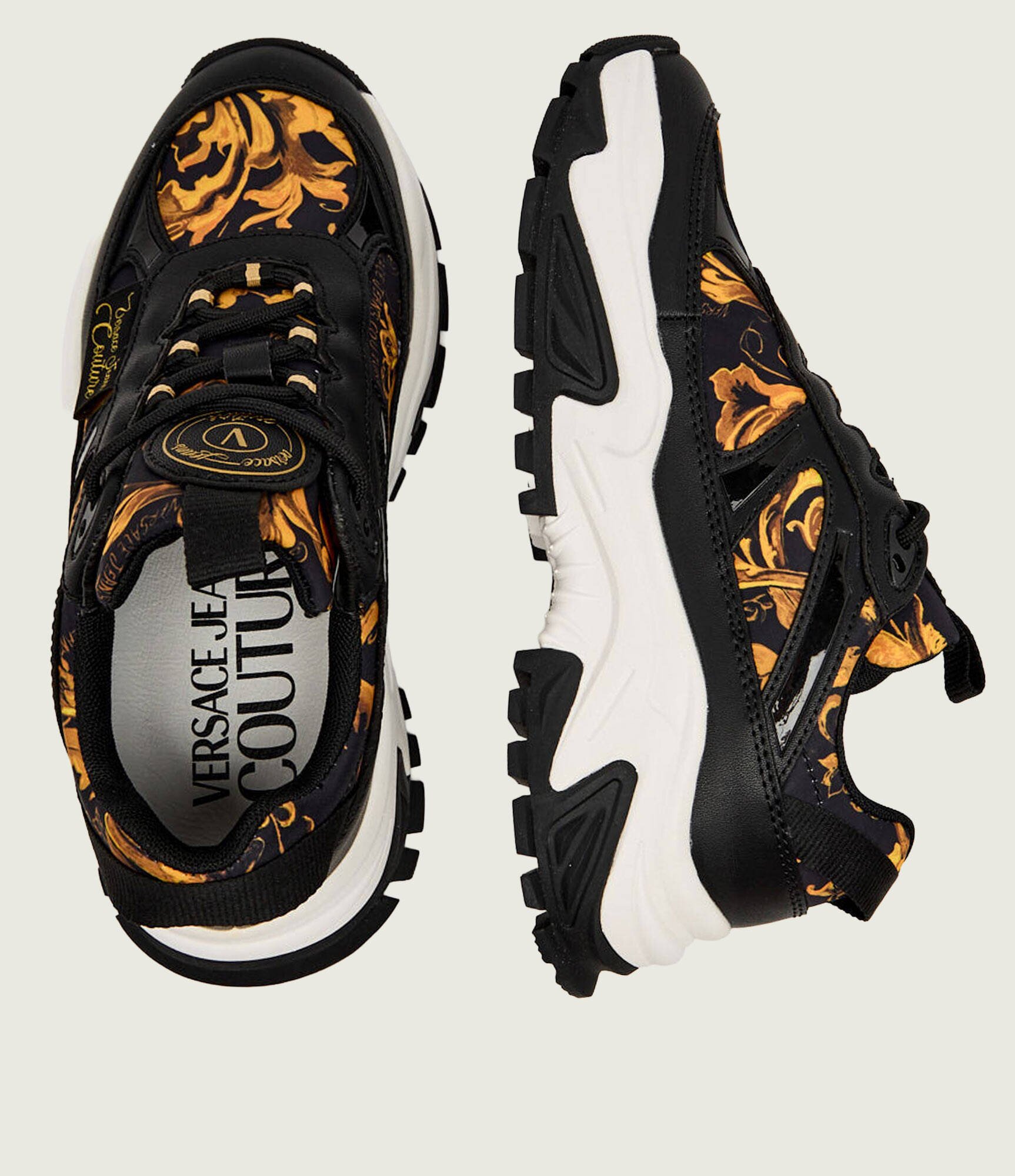 Versace Jeans Couture Sneakers FONDO HIKER DIS. 11 cu adaos de piele