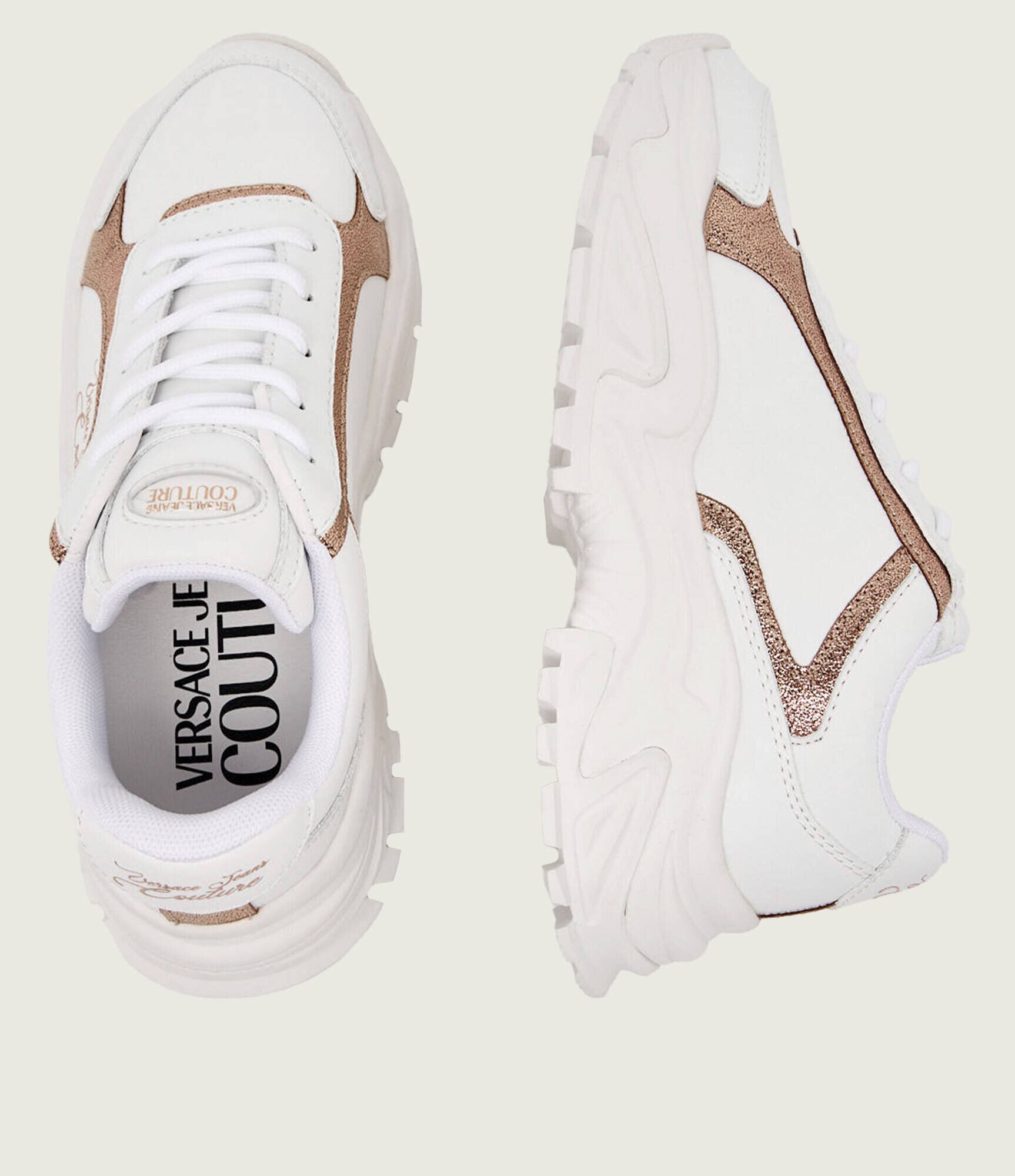 Versace Jeans Couture Sneakers FONDO HIKER DIS. SV6 cu adaos de piele