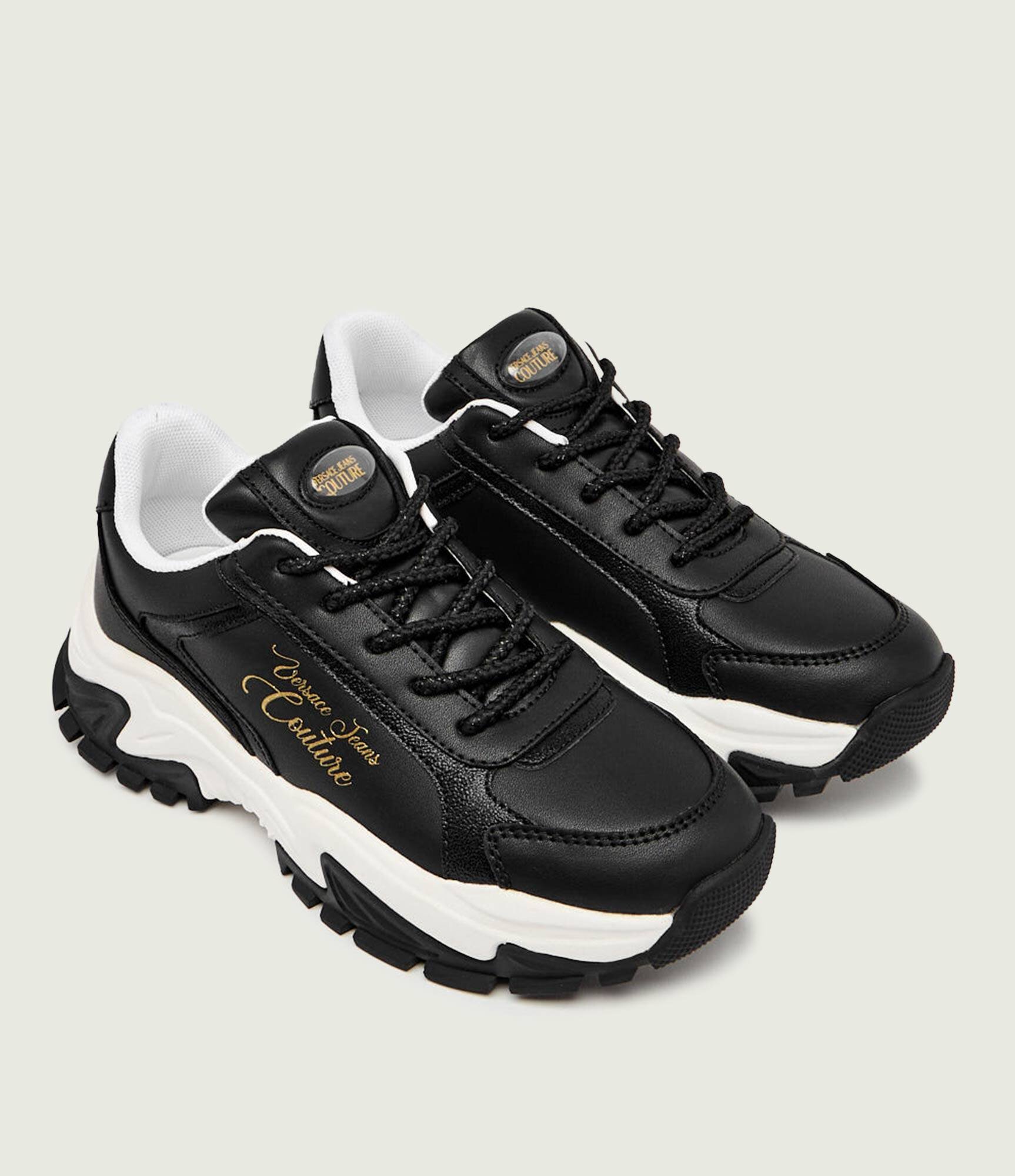Versace Jeans Couture Sneakers FONDO HIKER DIS. SV6 cu adaos de piele