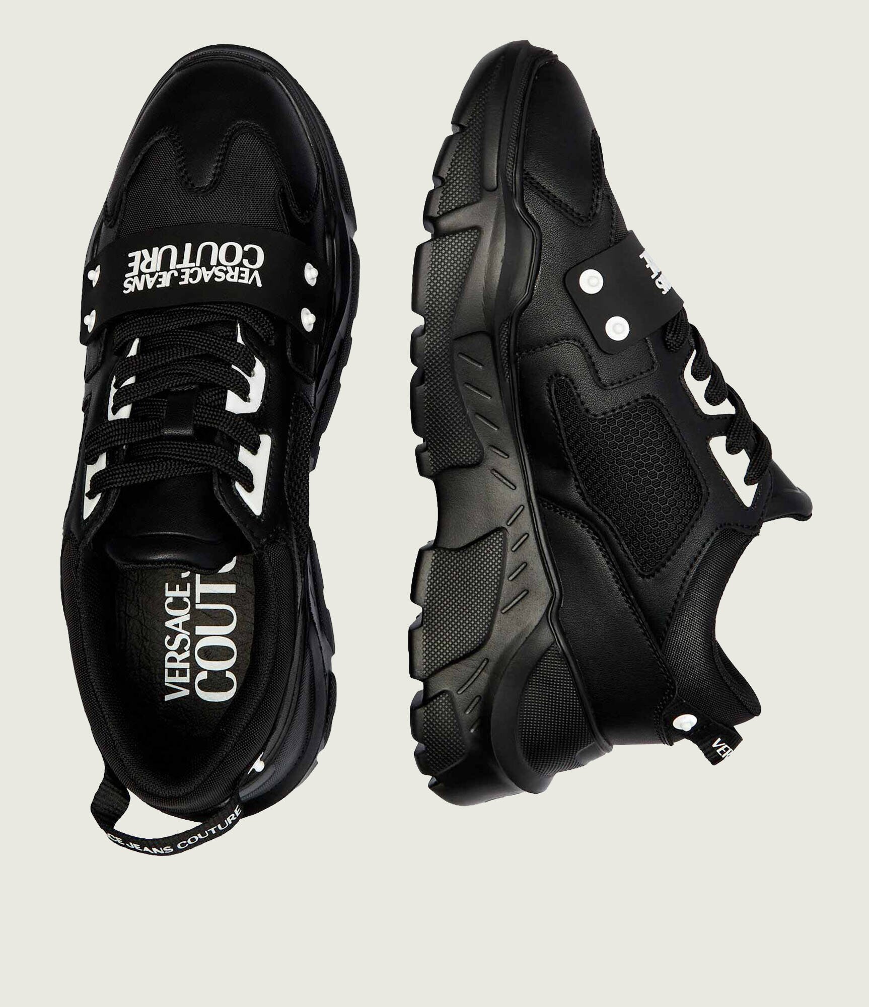 Versace Jeans Couture Sneakers Fondo Speedtrack cu adaos de piele