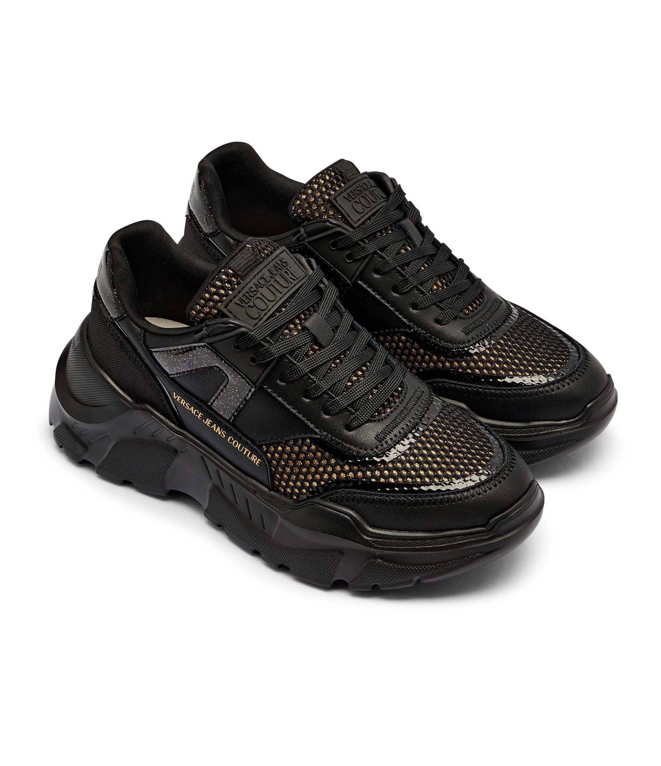 Versace Jeans Couture Sneakers Fondo Speedtrack Dis. 4 cu adaos de piele