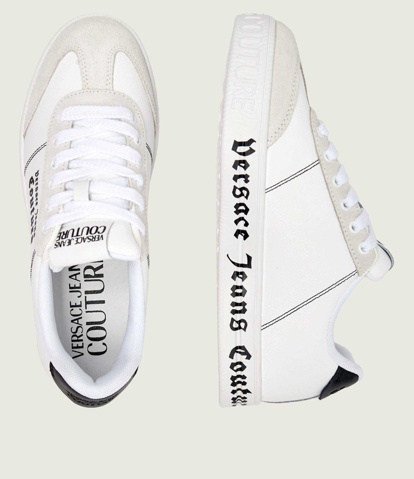 Versace Jeans Couture Teniși din piele FONDO COURT 88 DIS. SK6 | piele întoarsă