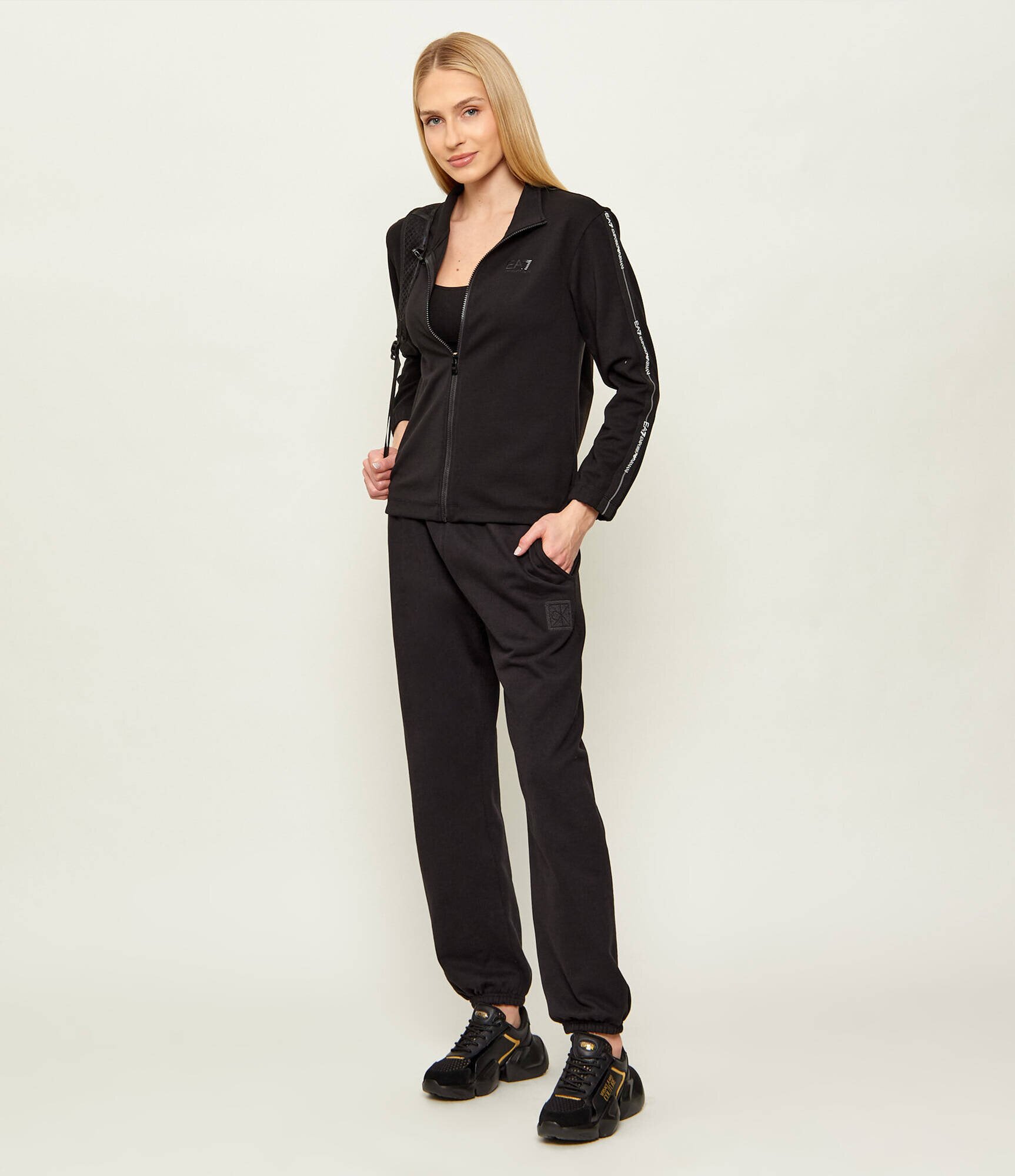 Versace Jeans Couture Teniși din piele FONDO GRAVITY DIS. SU3 | piele întoarsă