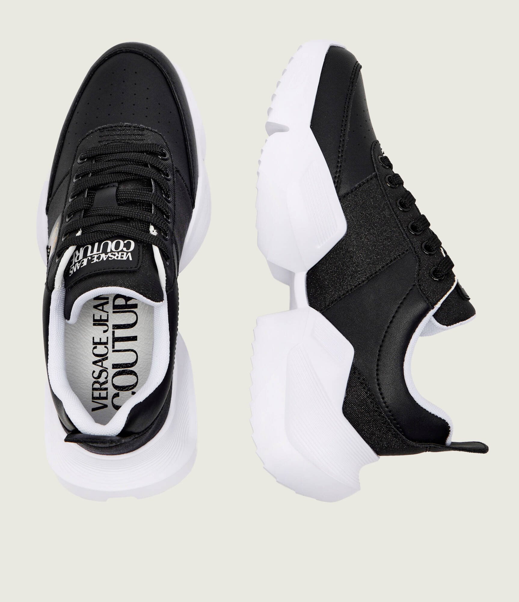 Versace Jeans Couture Teniși din piele Fondo Gravity Dis. Su8