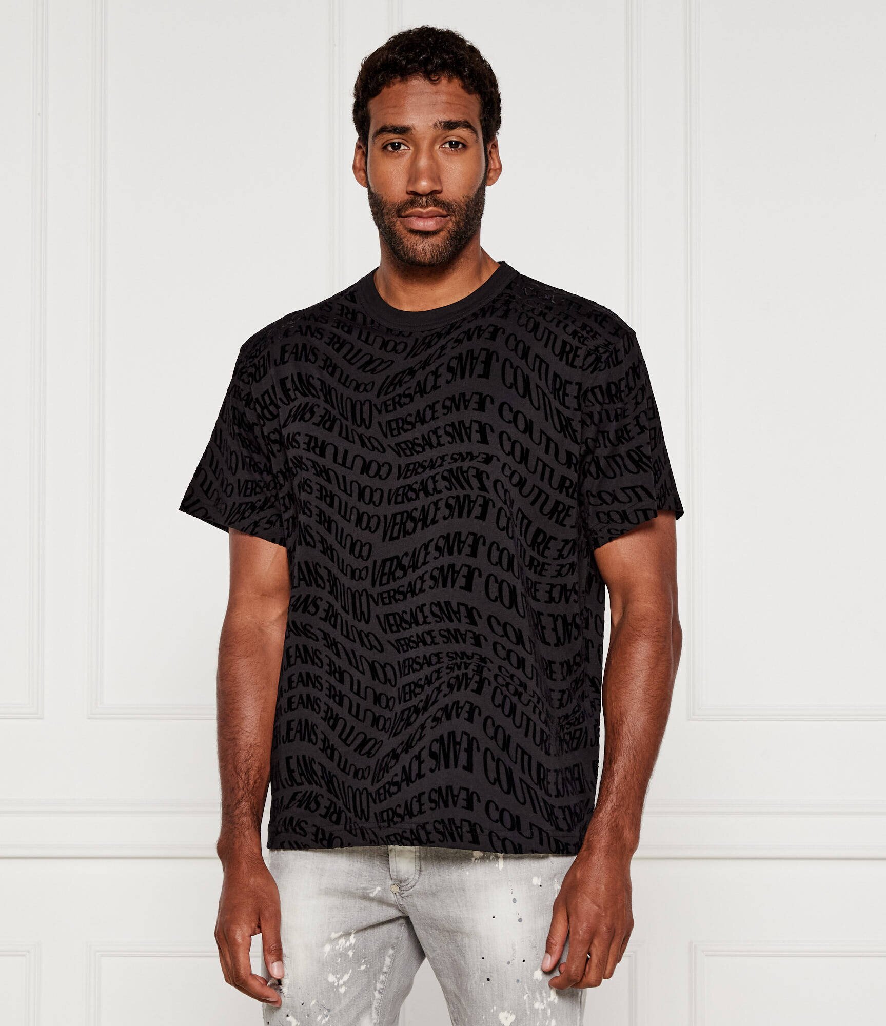 Versace Jeans Couture Tricou All Over | Regular Fit