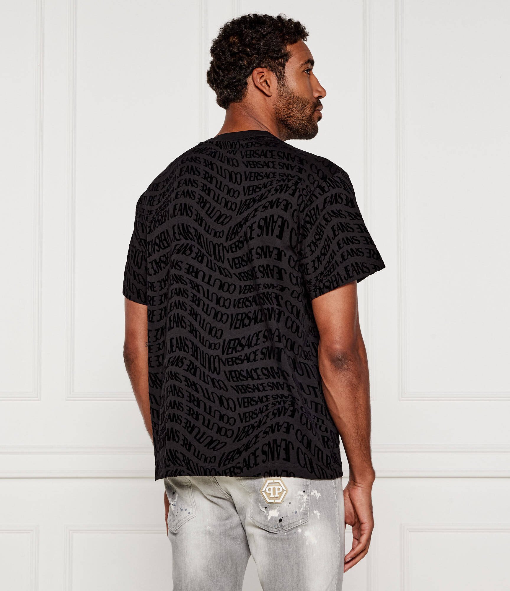 Versace Jeans Couture Tricou All Over | Regular Fit