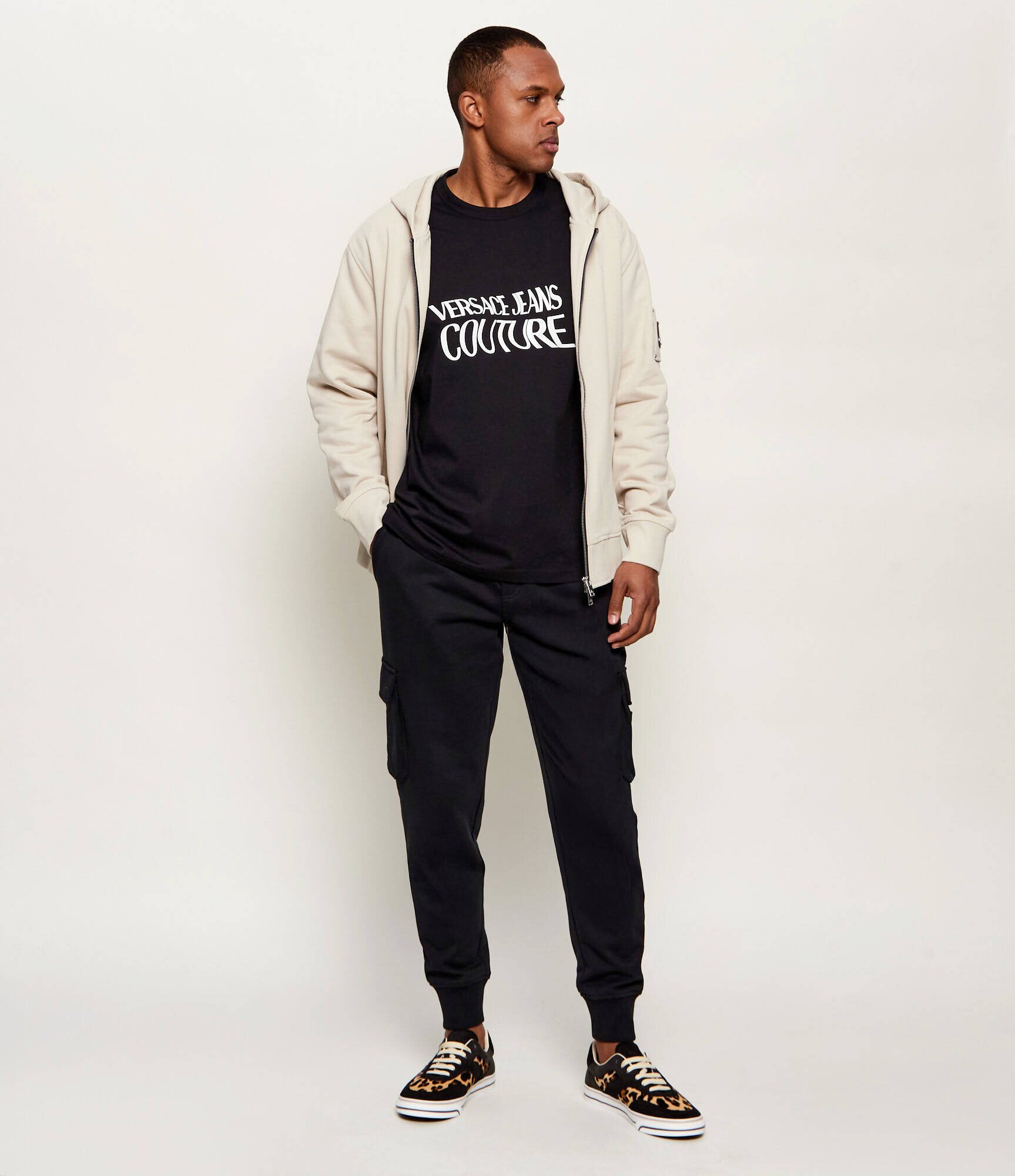 Versace Jeans Couture Tricou Logo Liquify Paten | regular fit