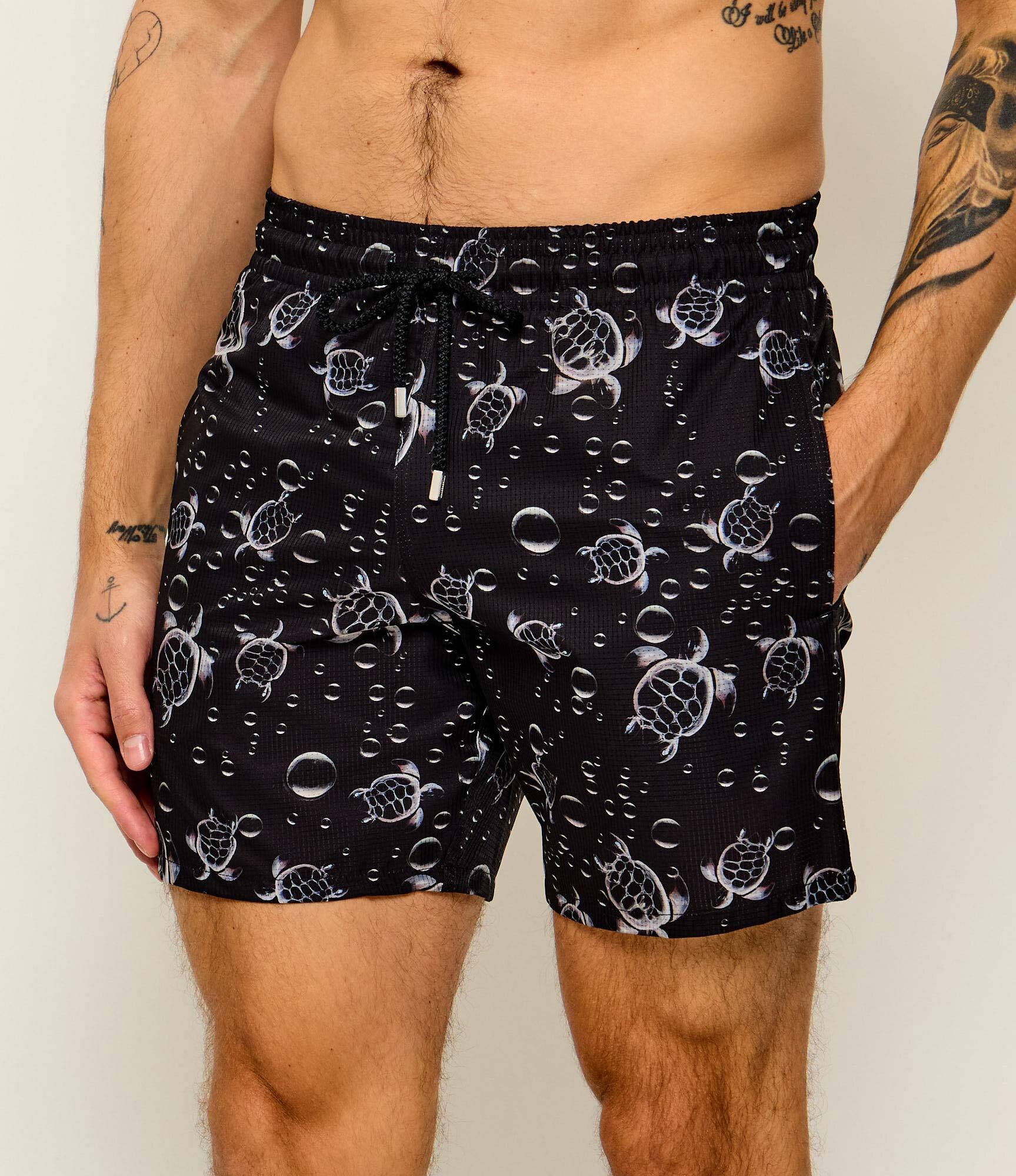 Vilebrequin Șorți de baie Bubble Turtles 3D | regular fit