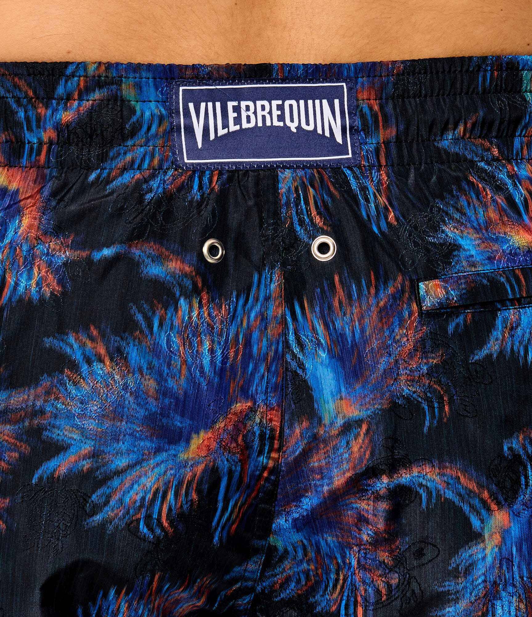Vilebrequin Șorți de baie KYOTO | x Maison Bucol | regular fit cu adaos de mătase