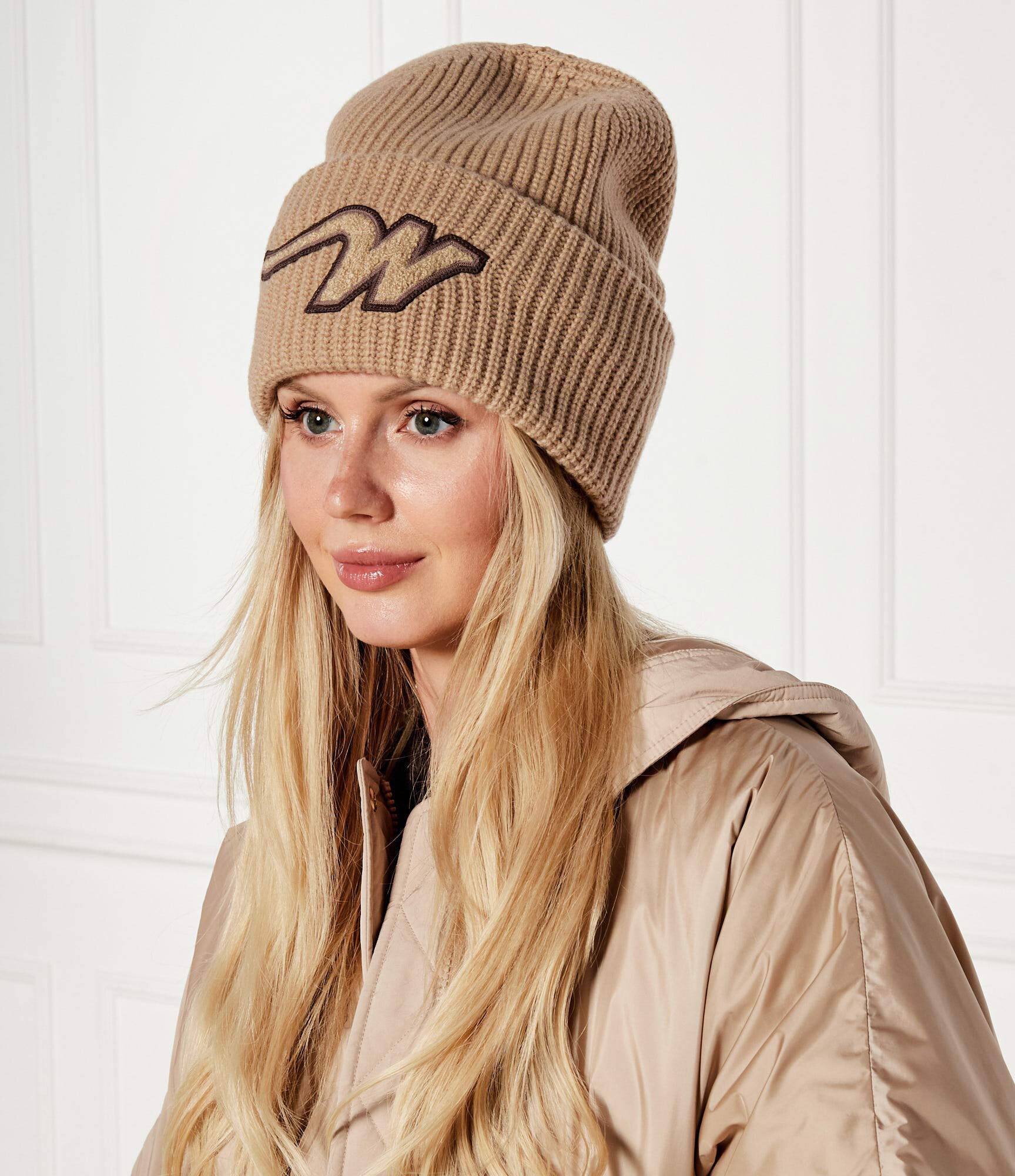 Weekend MaxMara De lână căciulă ALBEN