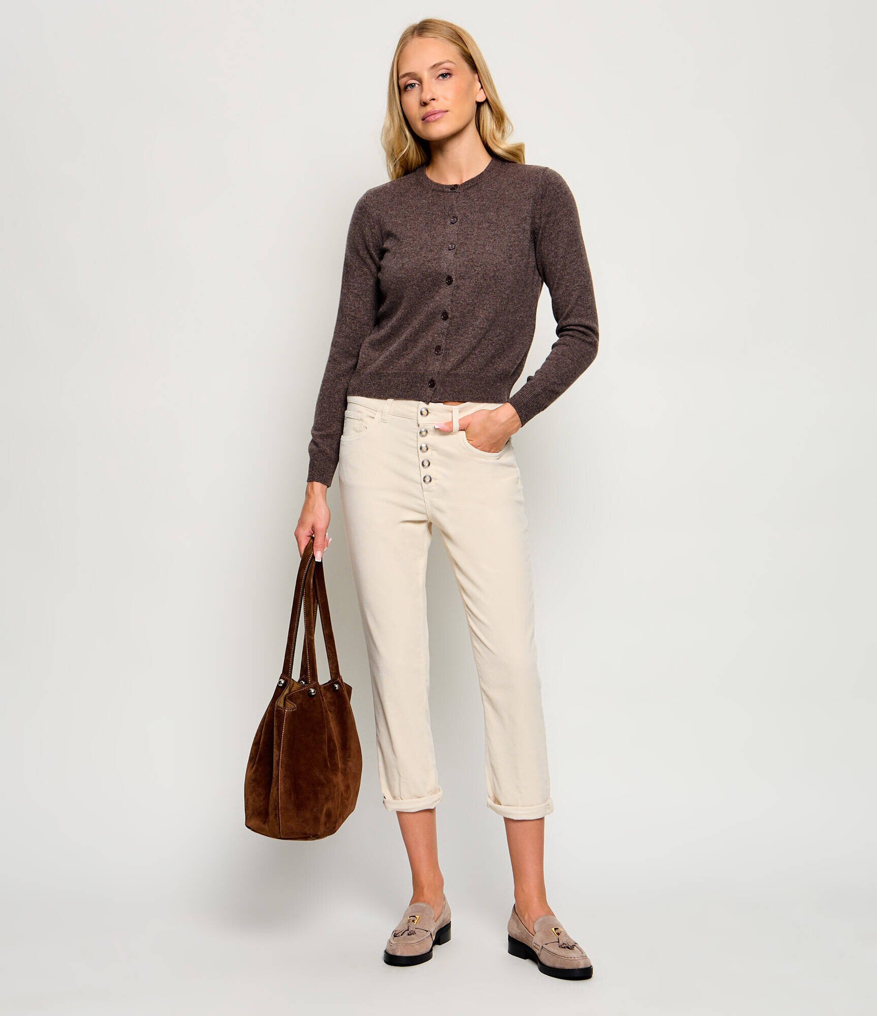 Weekend MaxMara De lână cardigan Wkderoico | regular fit cu adaos de cașmir