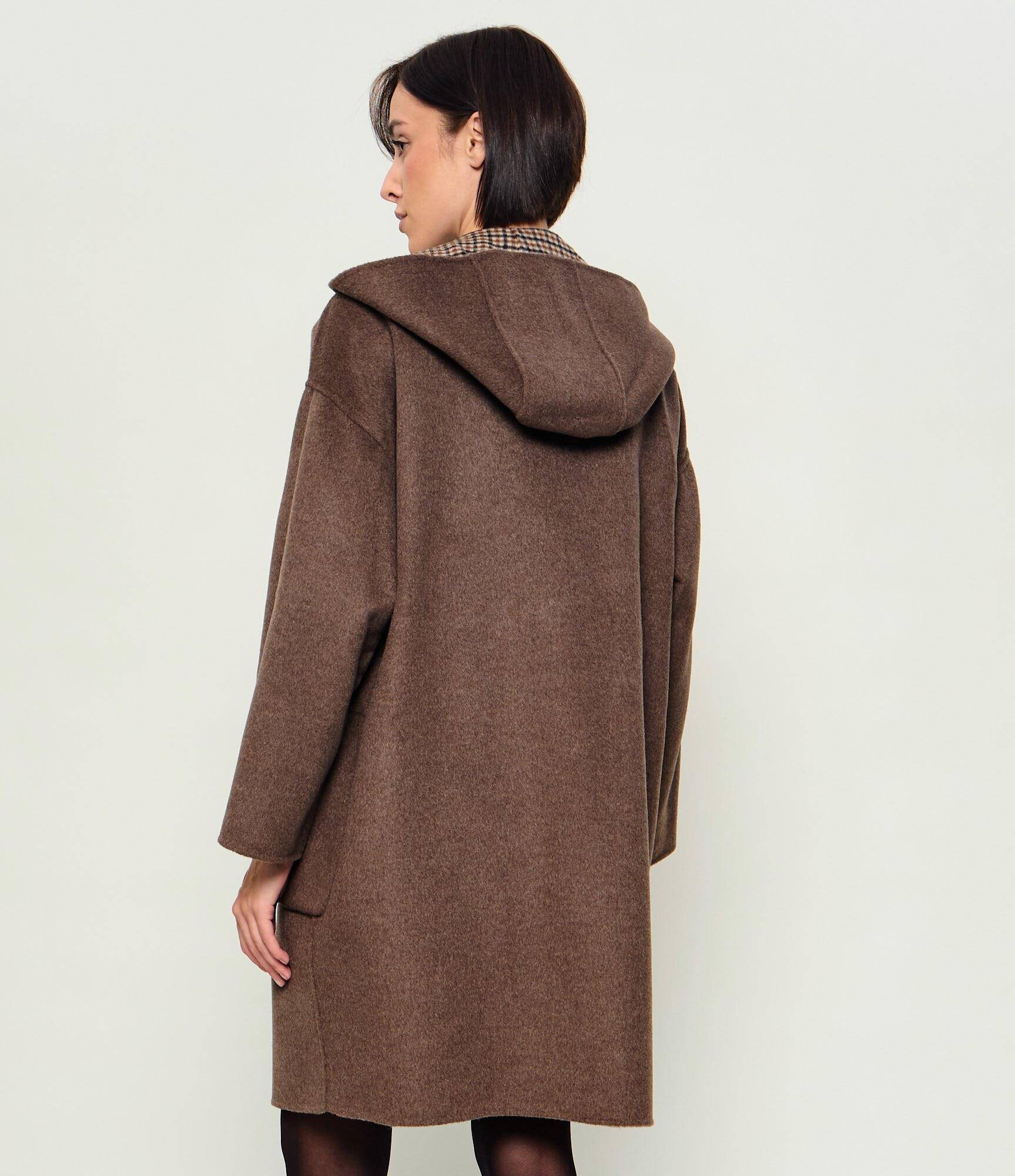 Weekend MaxMara De lână cu două fețe palton Wkdbalta