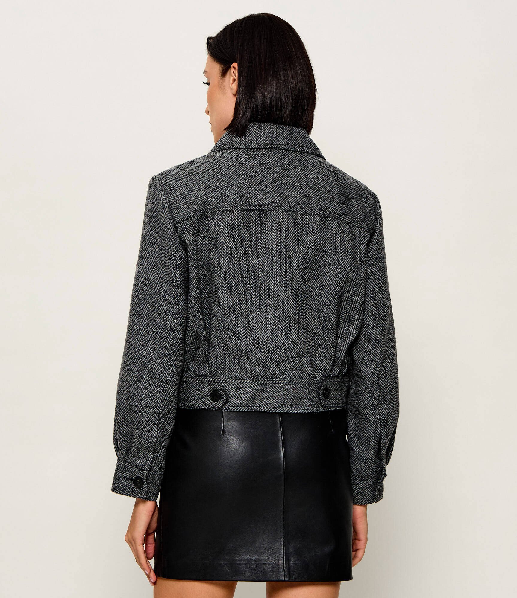 Weekend MaxMara De lână geacă Wkdginnasta | Cropped Fit