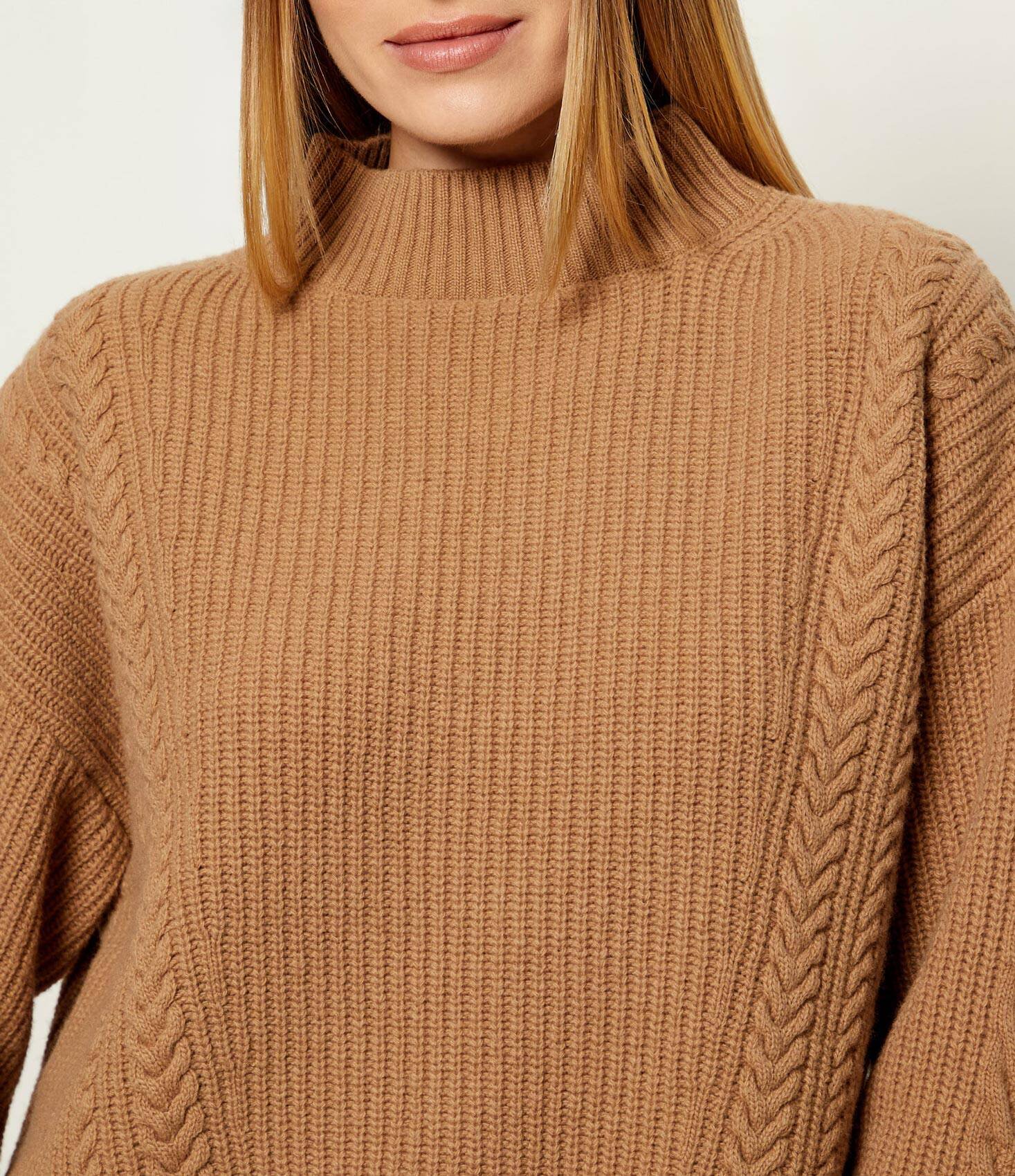 Weekend MaxMara De lână guler înalt SALITA | regular fit