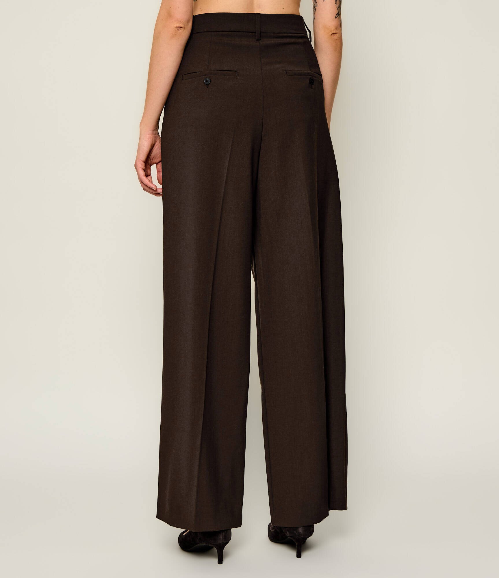 Weekend MaxMara De lână pantaloni Wkdadalfi | Relaxed fit