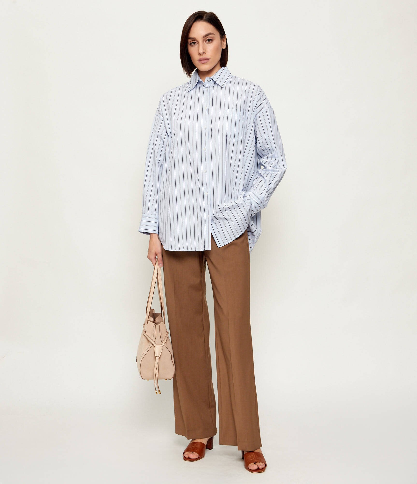 Weekend MaxMara De lână pantaloni WKDMALLO | Loose fit