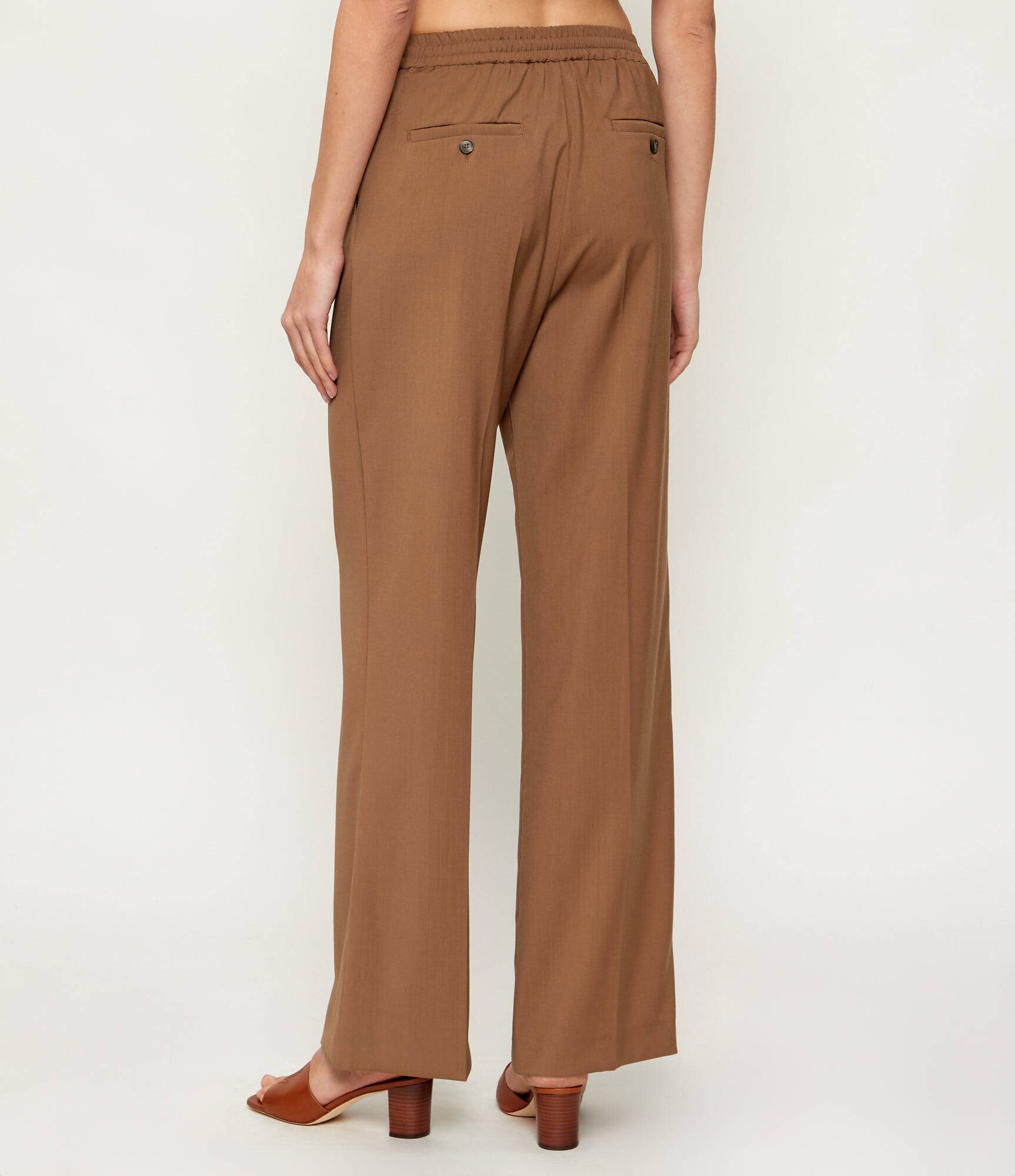 Weekend MaxMara De lână pantaloni WKDMALLO | Loose fit