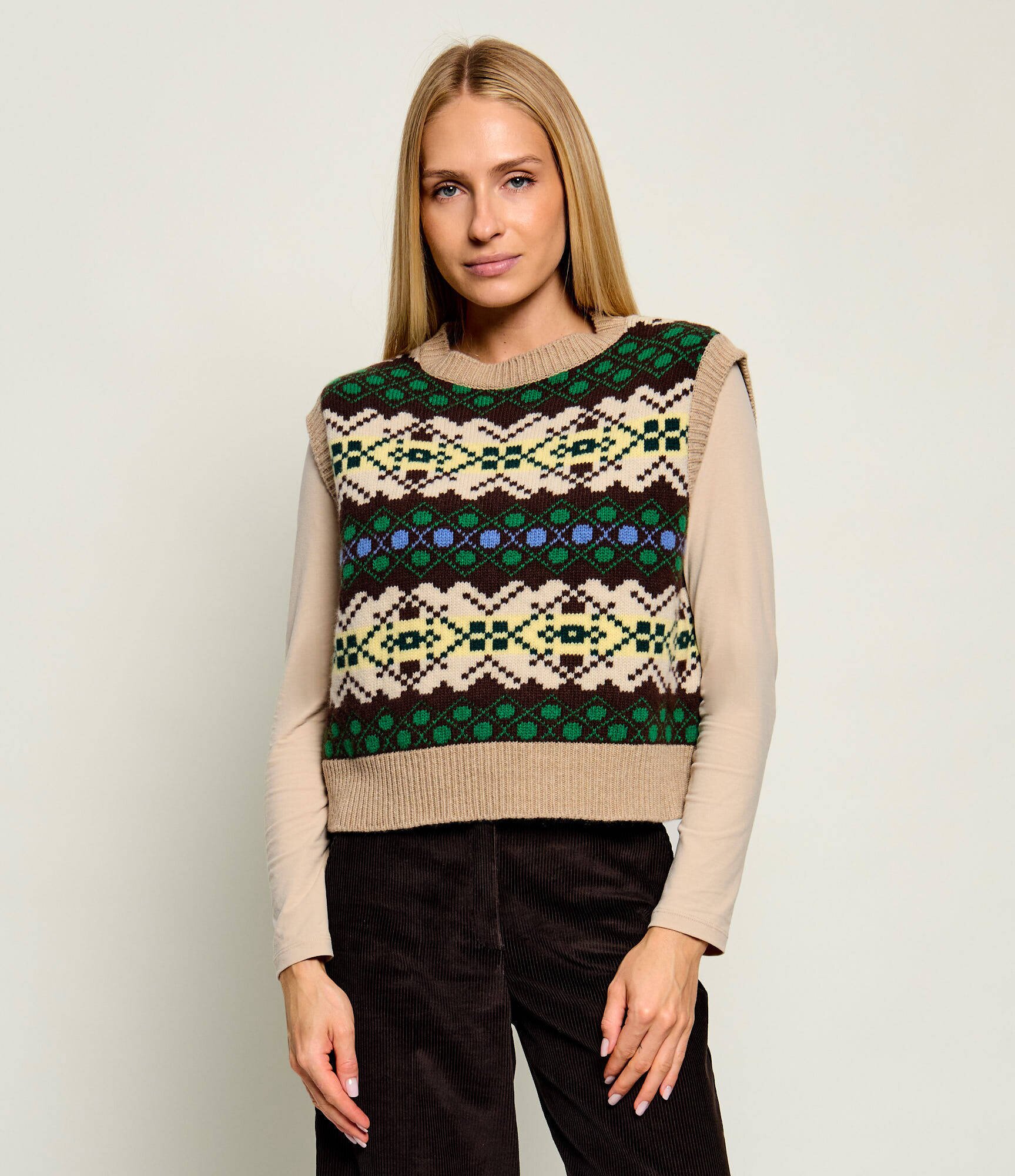 Weekend MaxMara De lână vestă Wkdsavana | Oversize fit