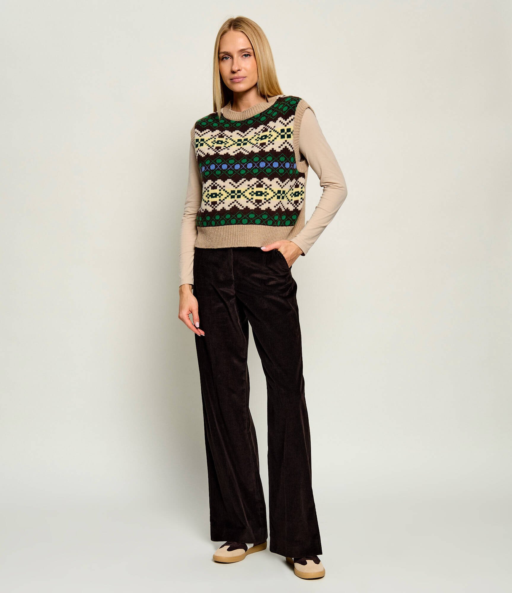 Weekend MaxMara De lână vestă Wkdsavana | Oversize fit