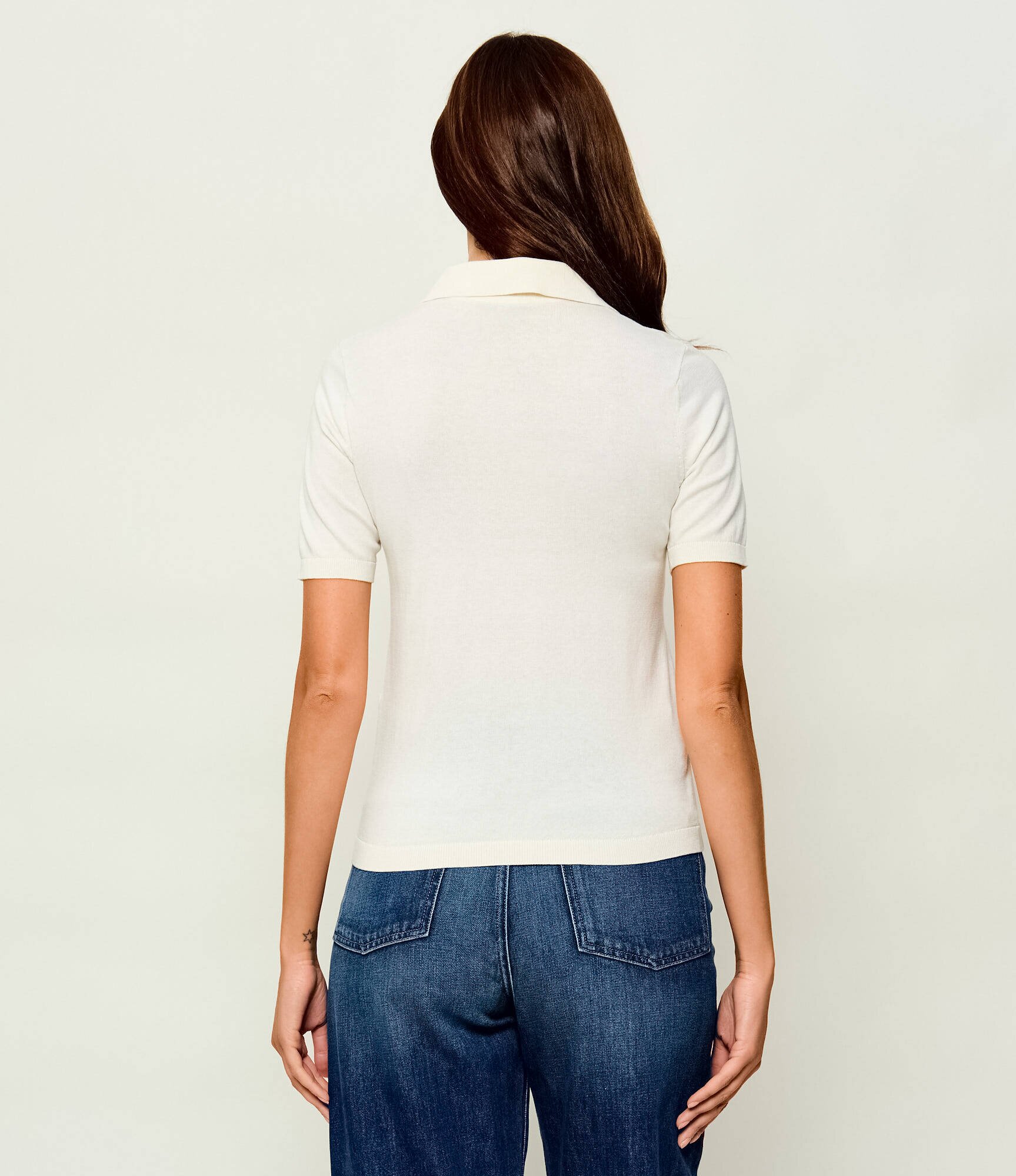 Weekend MaxMara De mătase polo Wkdroncolo | Slim Fit