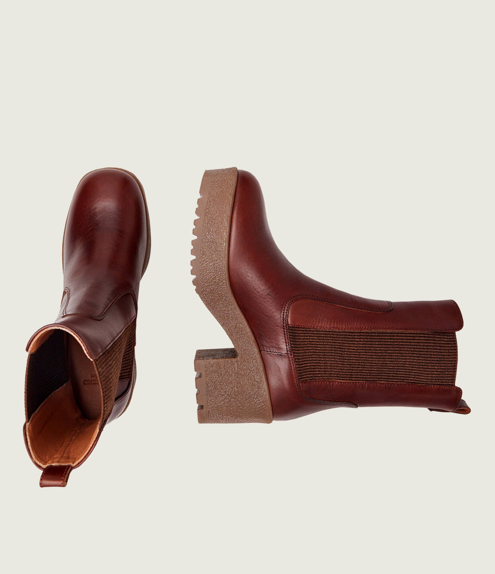 Weekend MaxMara De piele botine cu toc Wkamacro