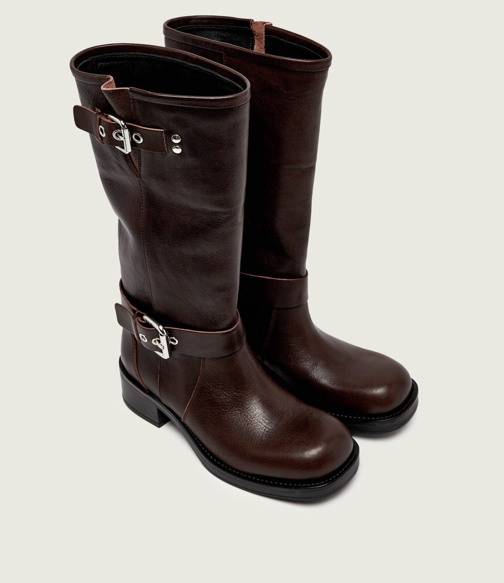 Weekend MaxMara De piele cizme de echitație Wkaaddobbo