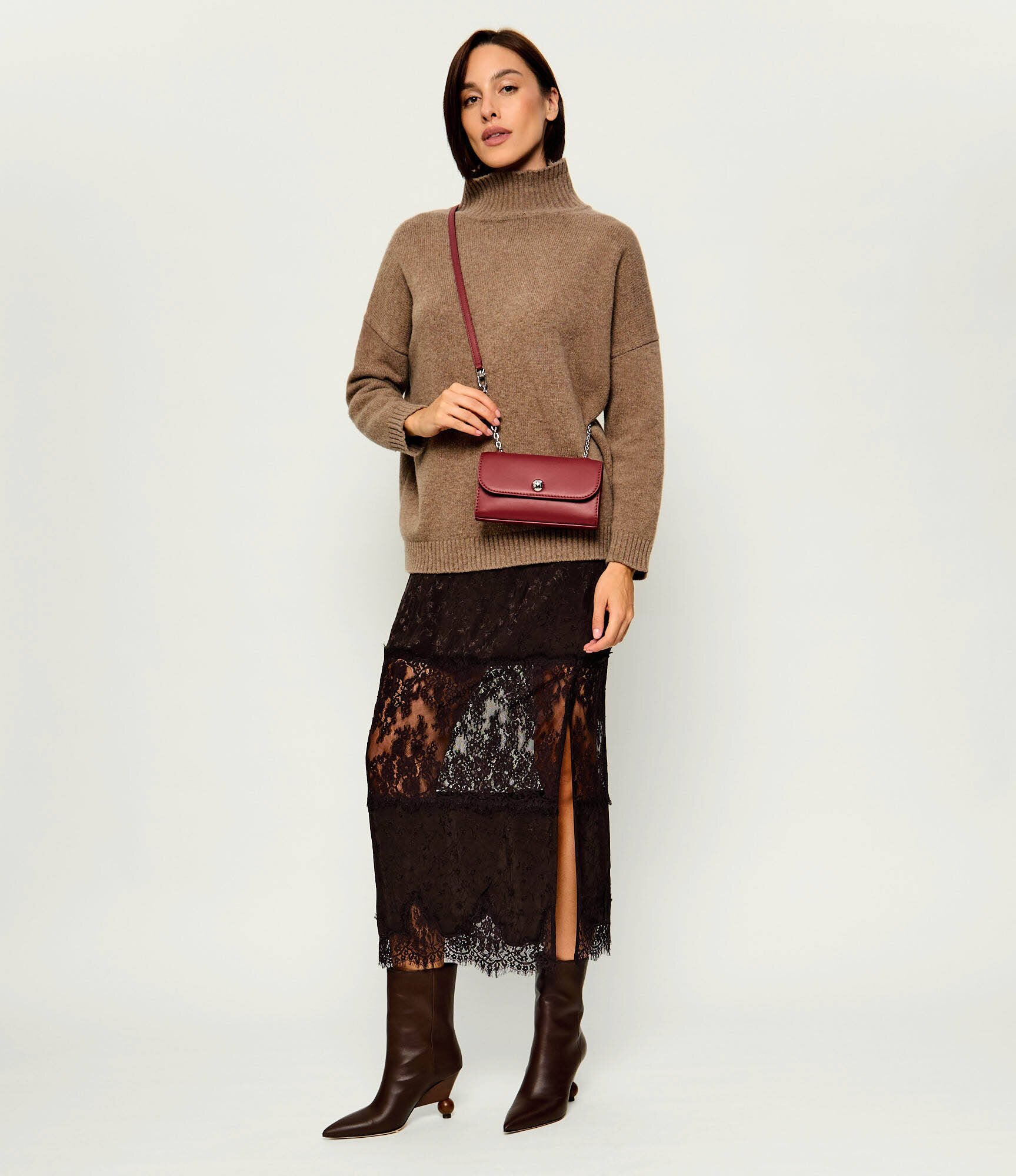 Weekend MaxMara De piele geantă pe umăr Wkacalao