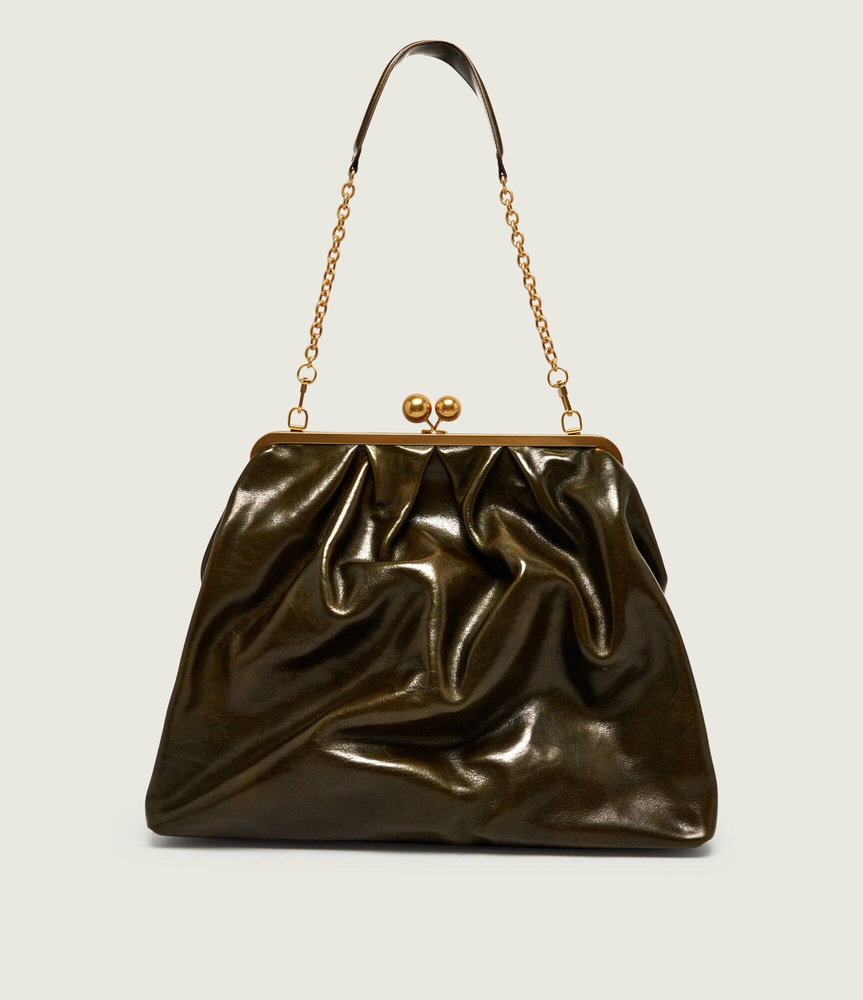Weekend MaxMara De piele geantă pe umăr Wkamirte Pasticcino | Weekend Max Mara x Robert Rabensteiner