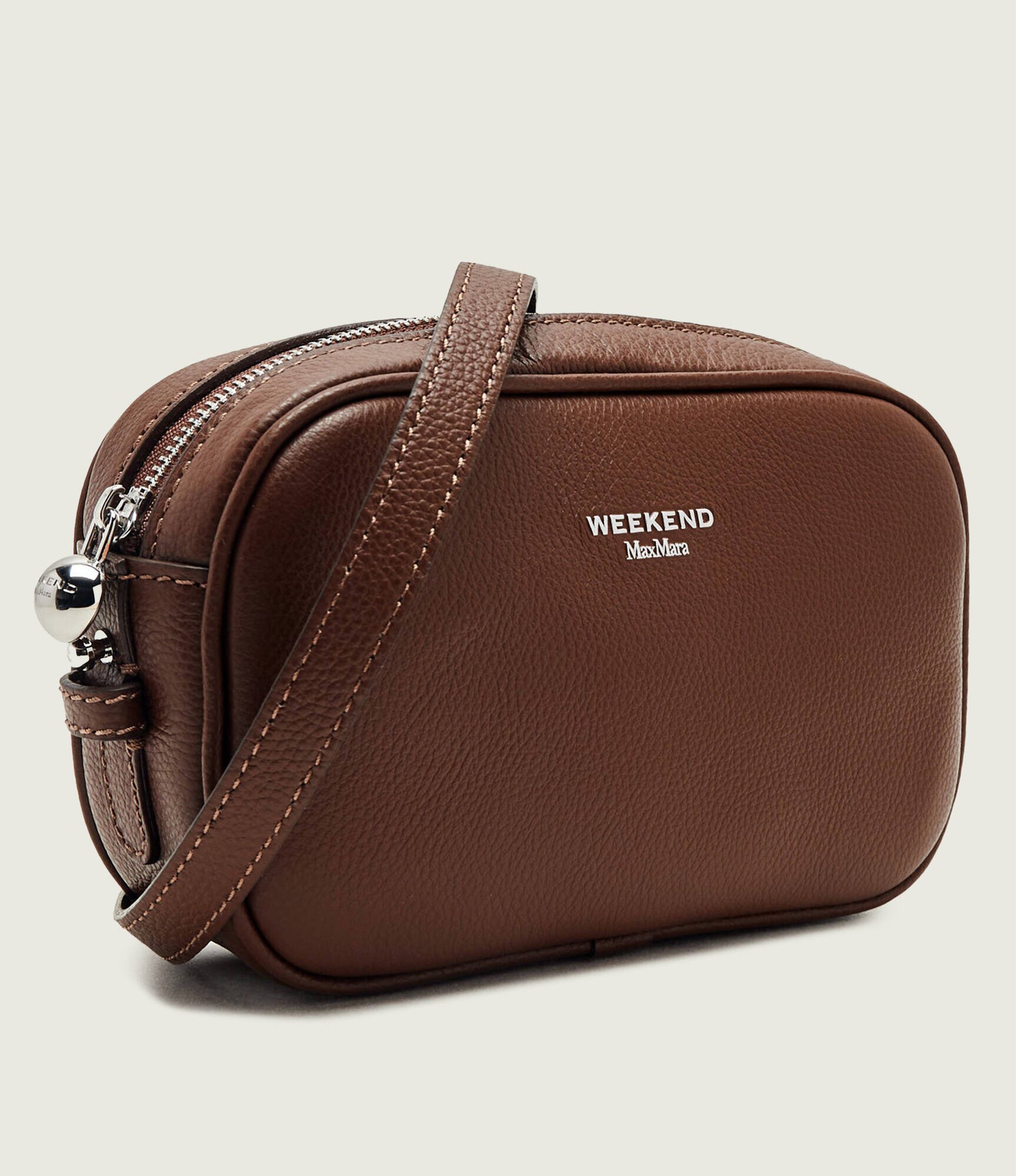 Weekend MaxMara De piele geantă poștaș Wkasnob