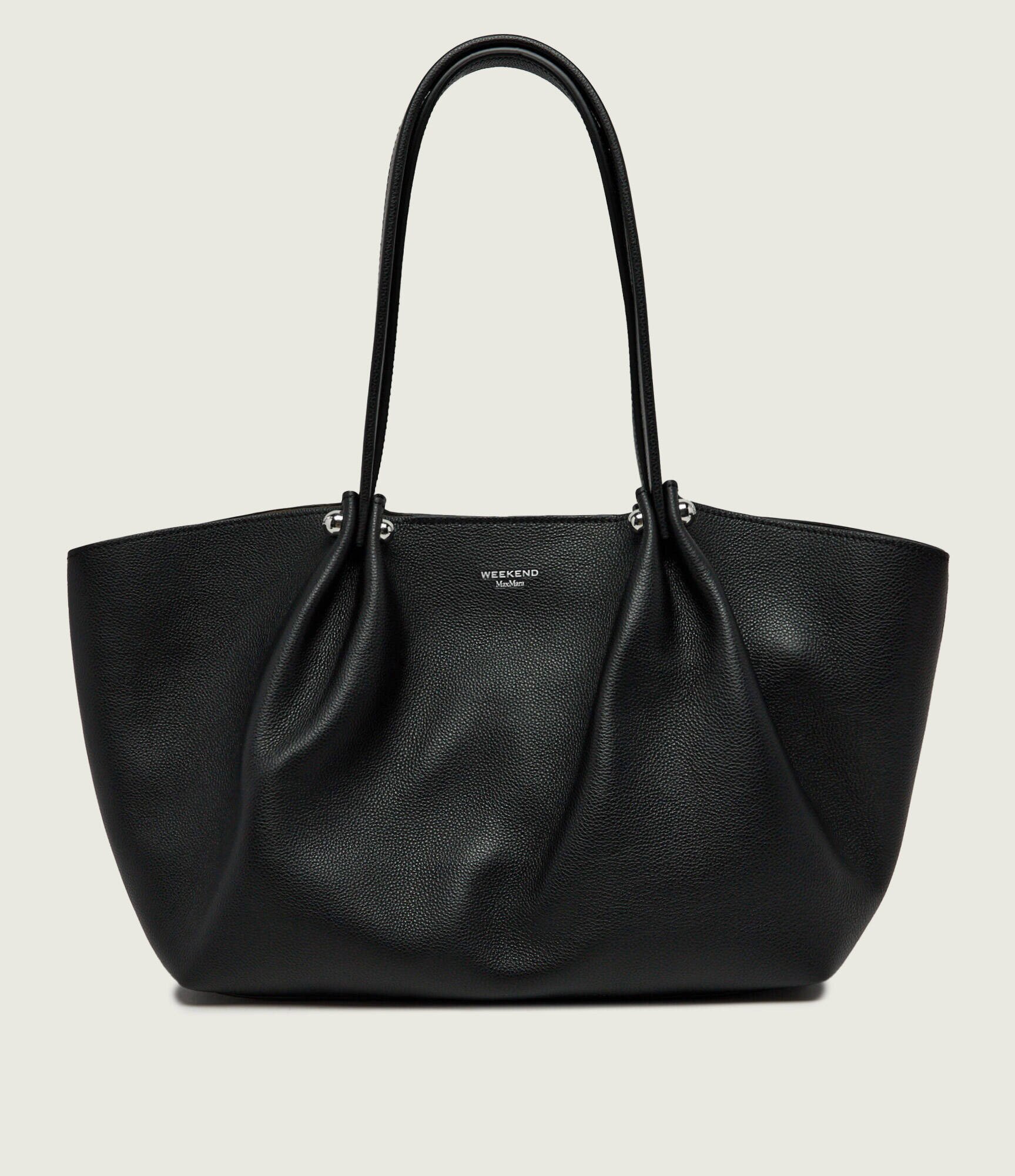 Weekend MaxMara De piele geantă shopper + borsetă Wkasatira