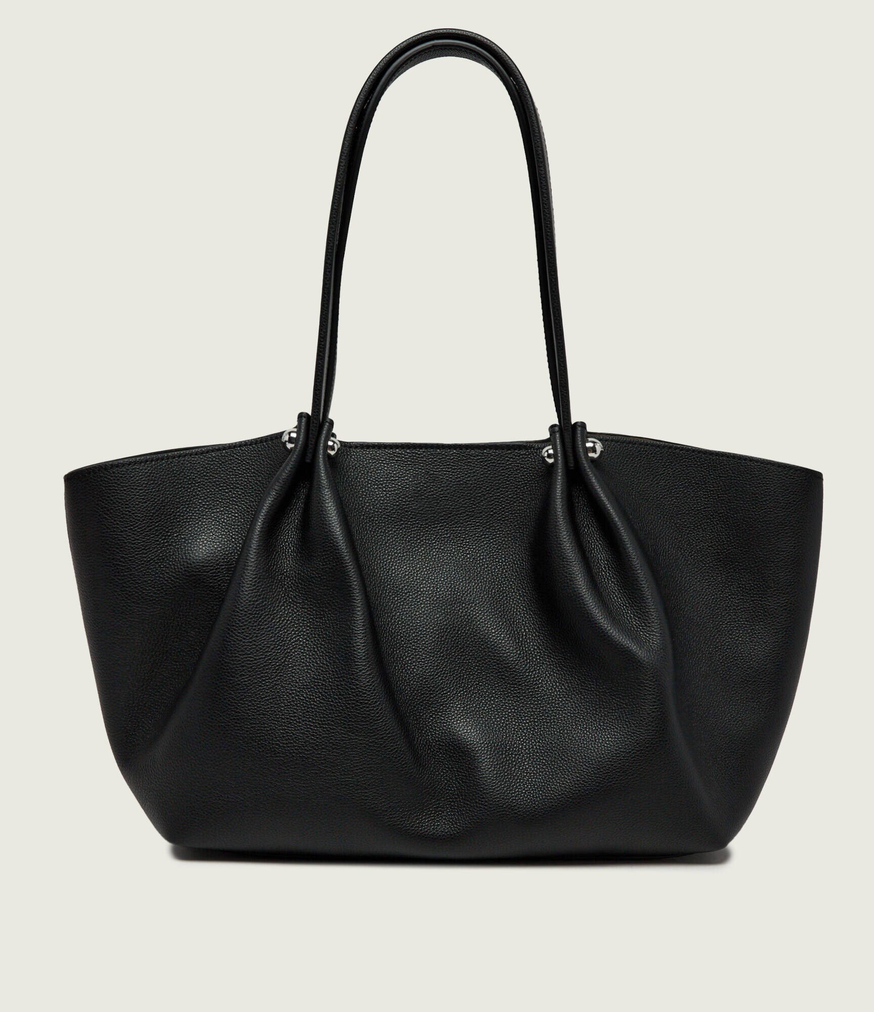 Weekend MaxMara De piele geantă shopper + borsetă Wkasatira