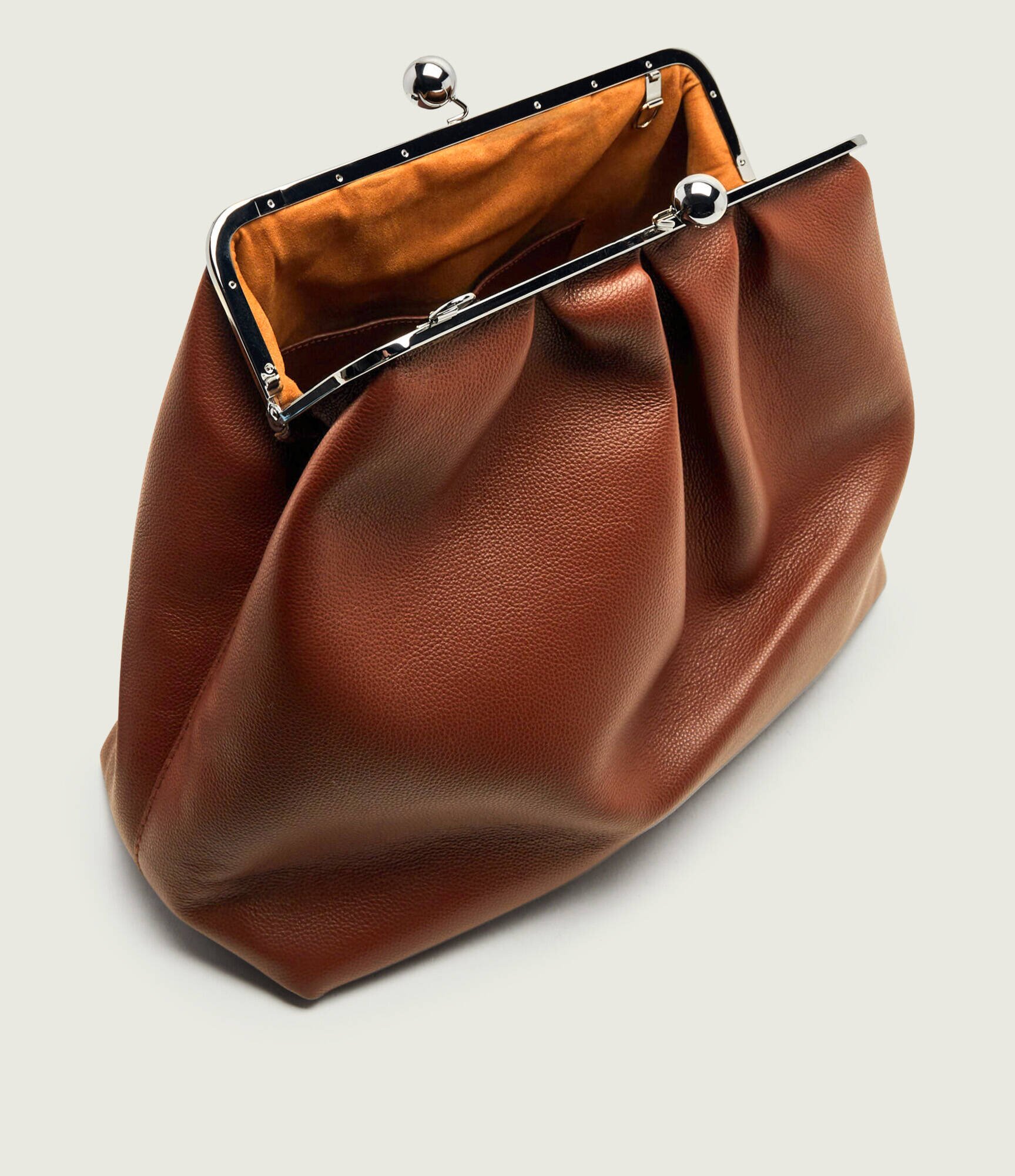 Weekend MaxMara De piele geantă shopper Wkabambola Pasticcino