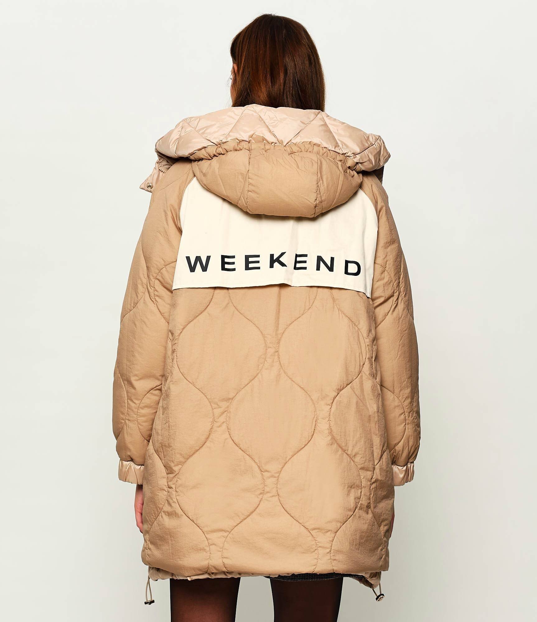 Weekend MaxMara De puf cu două fețe geacă ANFORA | Loose fit