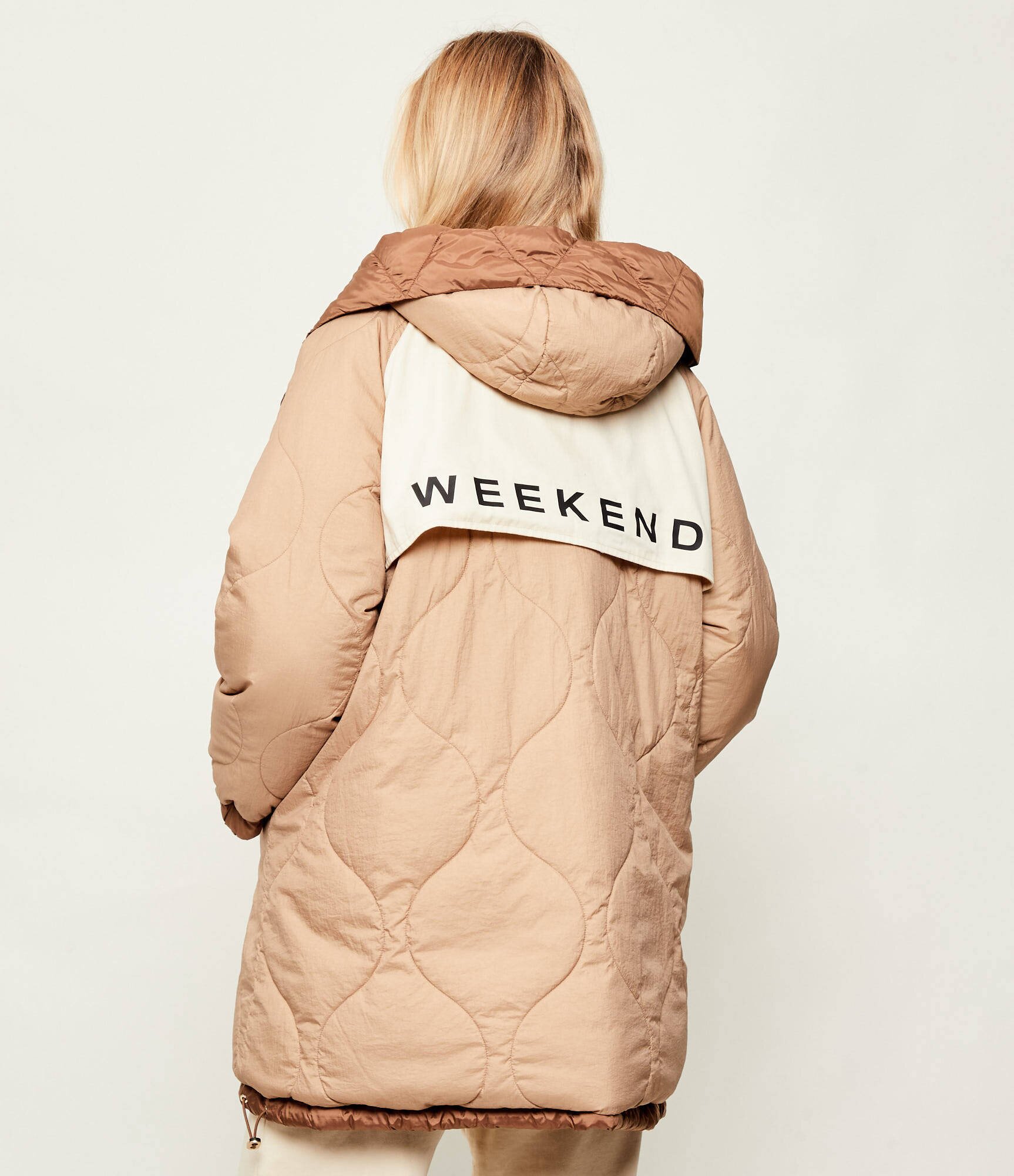 Weekend MaxMara De puf cu două fețe geacă ANFORA | Loose fit