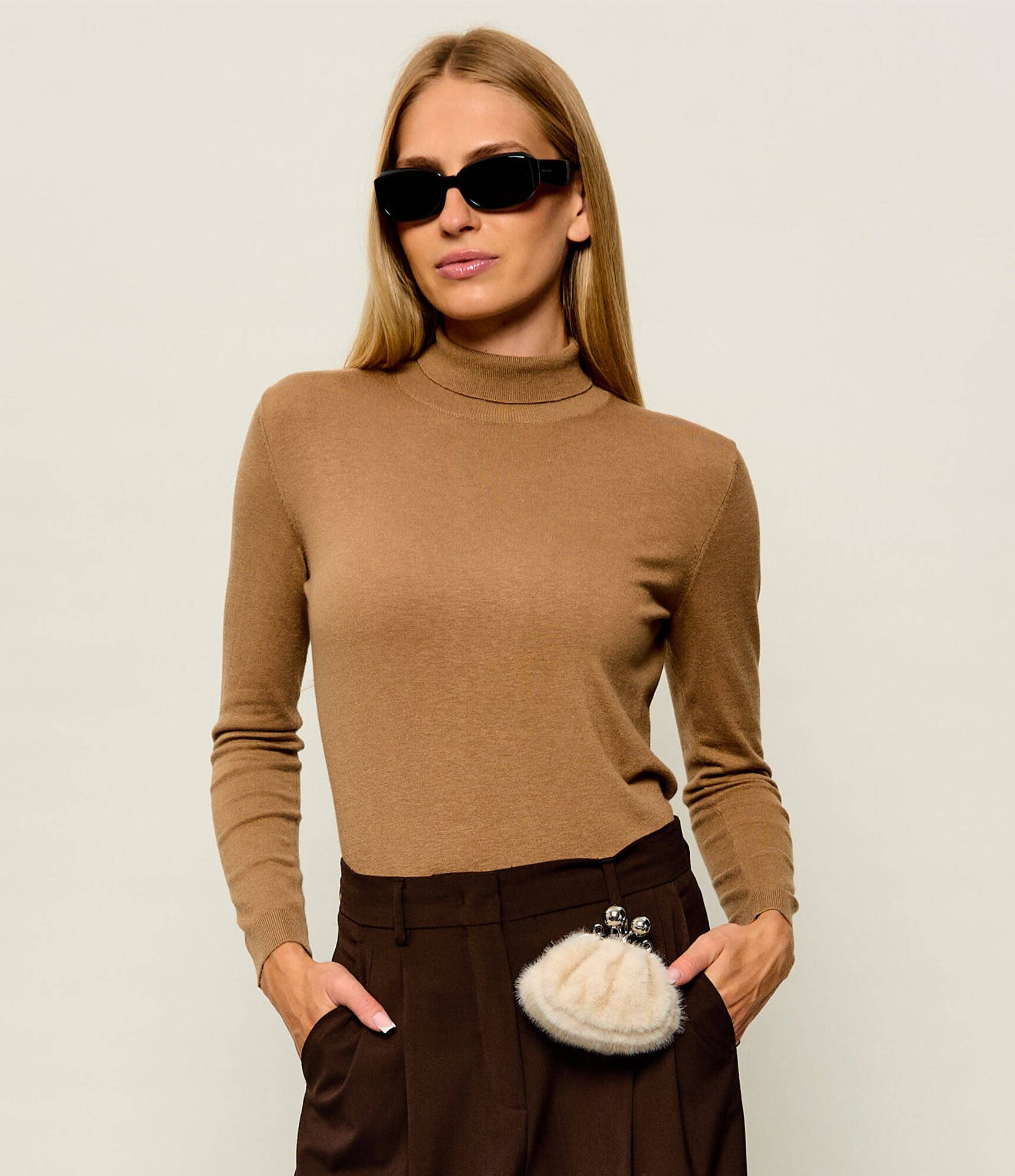 Weekend MaxMara Geantă pe umăr Wkatubo Pasticcino