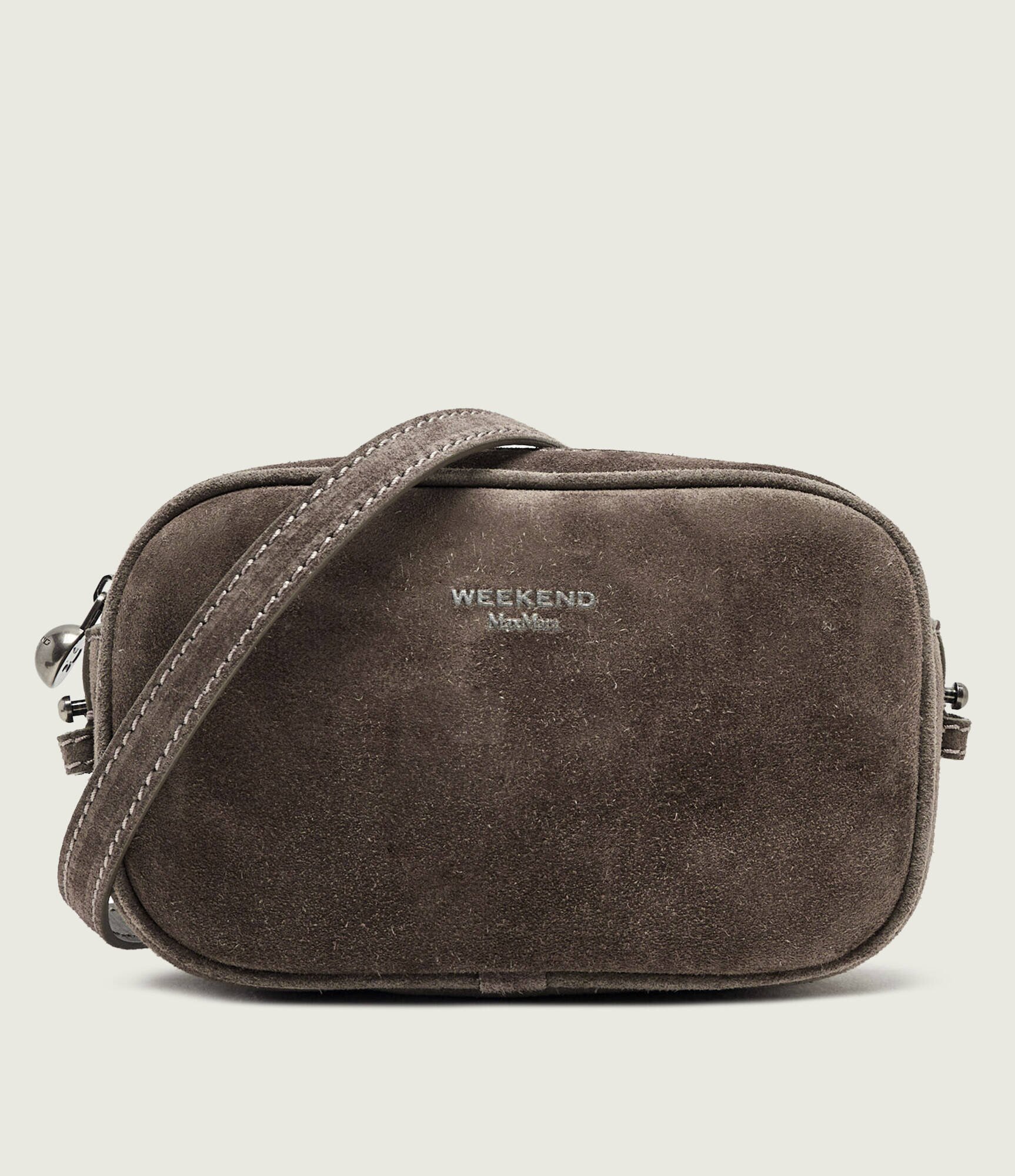 Weekend MaxMara Geantă poștaș Wkastruzzo | piele întoarsă