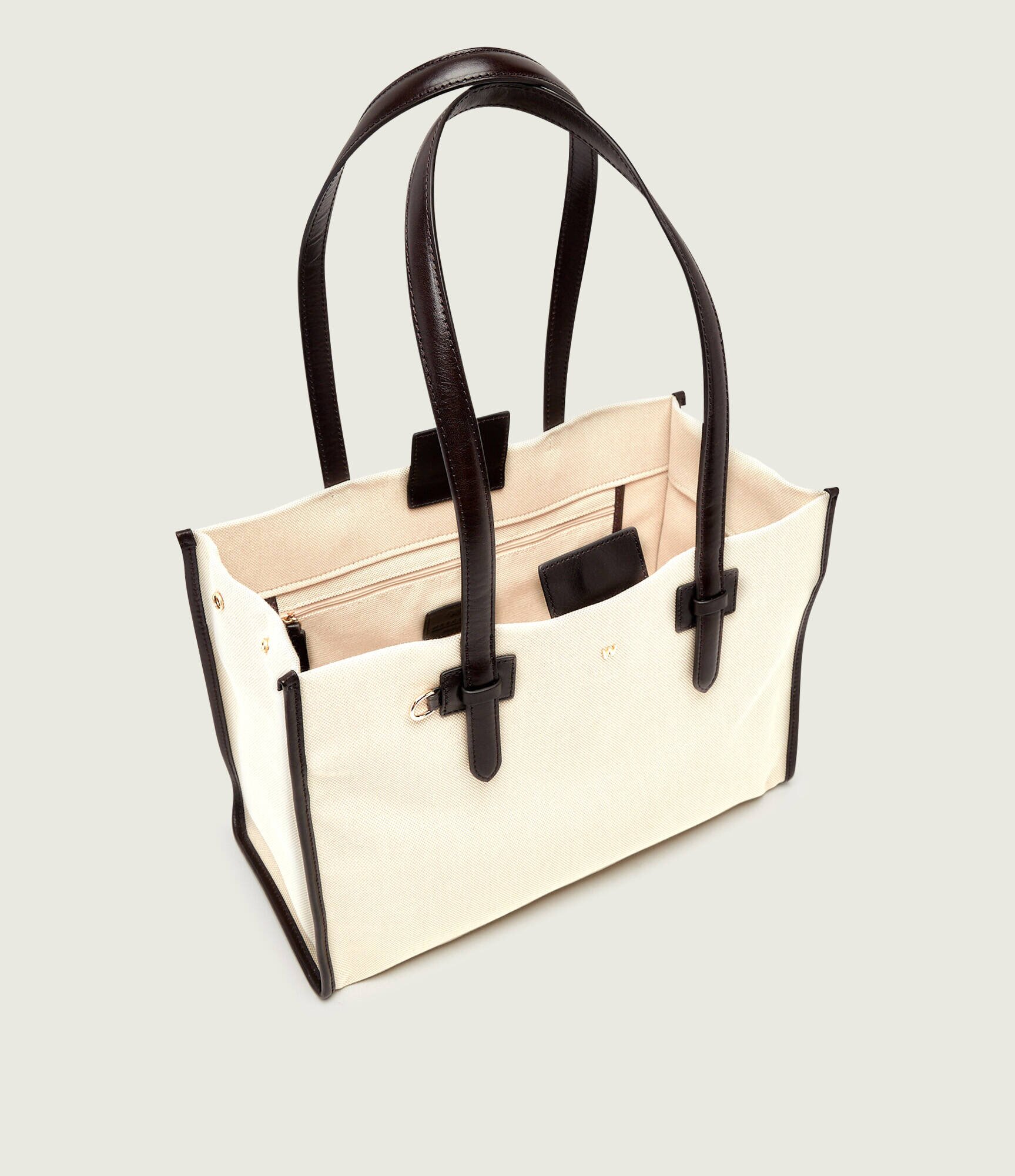 Weekend MaxMara Geantă shopper WKACANDORE cu adaos de piele