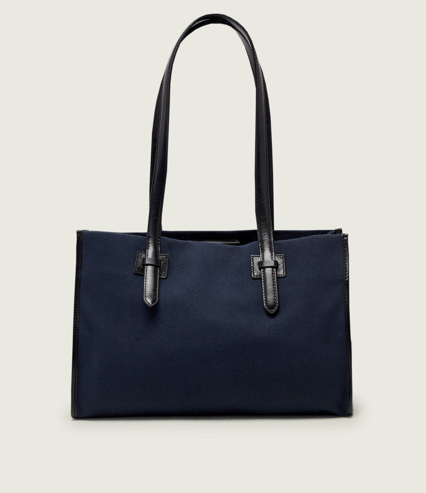Weekend MaxMara Geantă shopper WKACANDORE cu adaos de piele