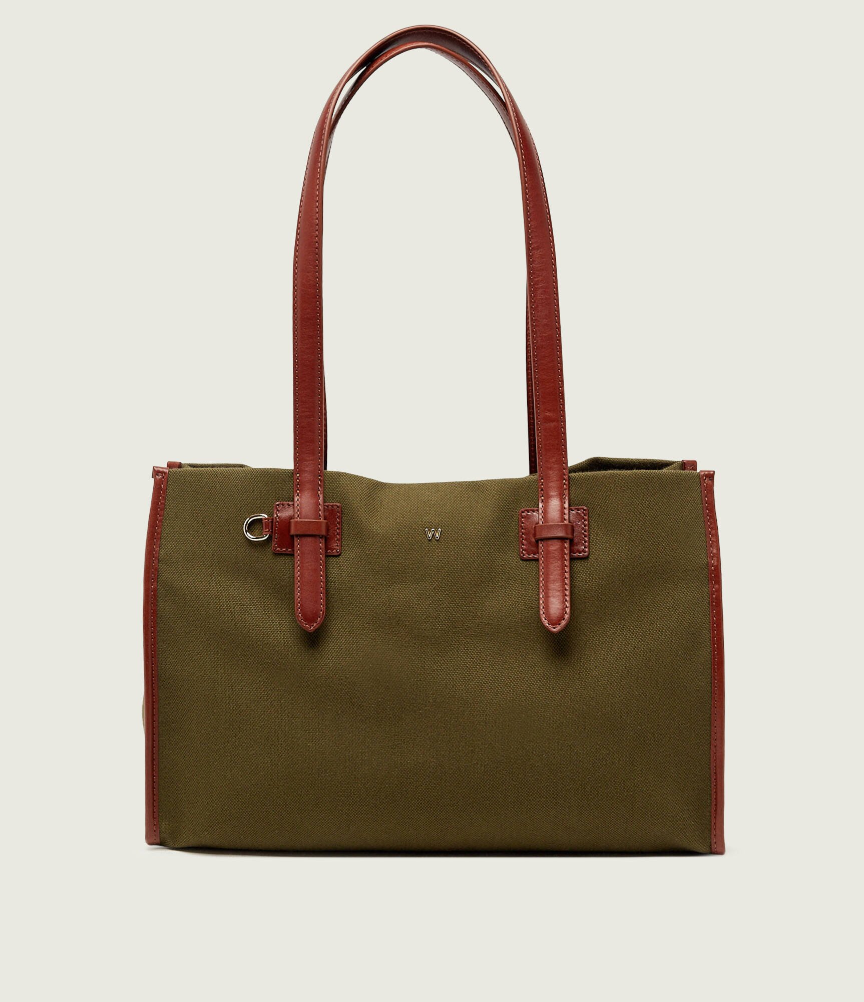 Weekend MaxMara Geantă shopper Wkacandore cu adaos de piele
