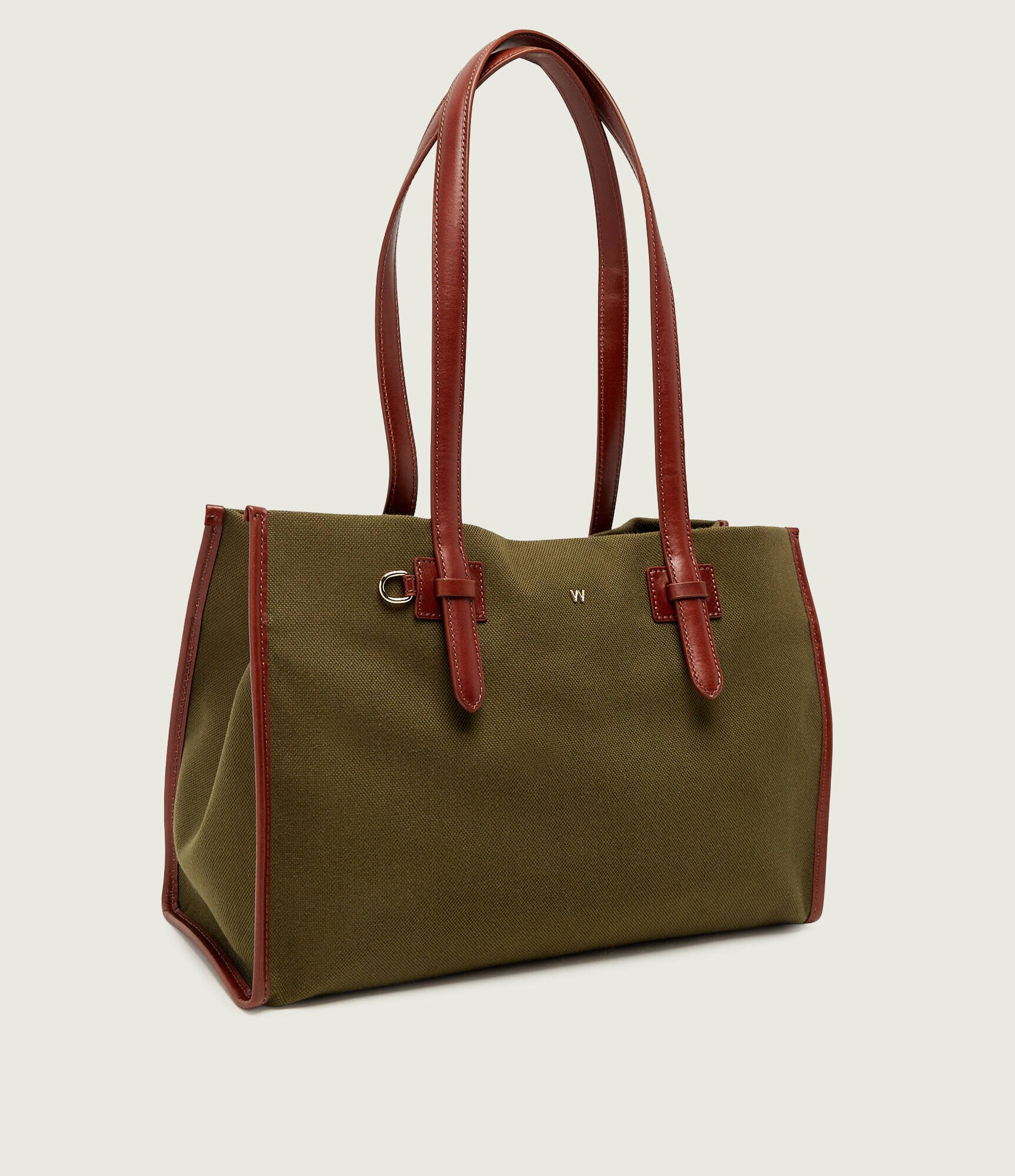 Weekend MaxMara Geantă shopper Wkacandore cu adaos de piele