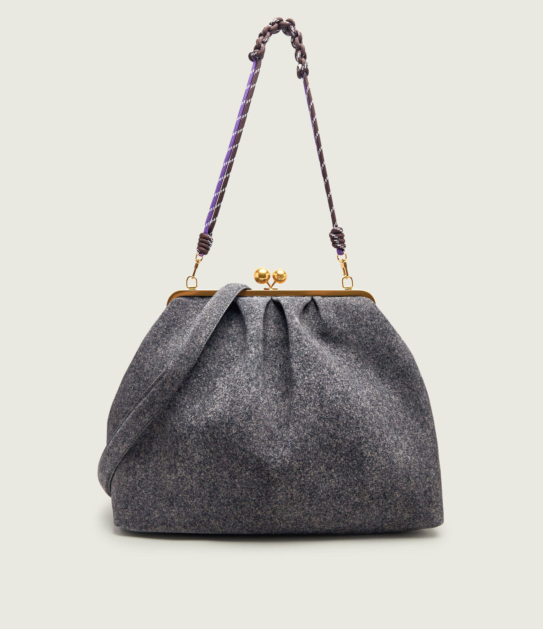 Weekend MaxMara Geantă shopper Wkautile Pasticcino| Weekend Max Mara x Robert Rabensteiner | piele întoarsă