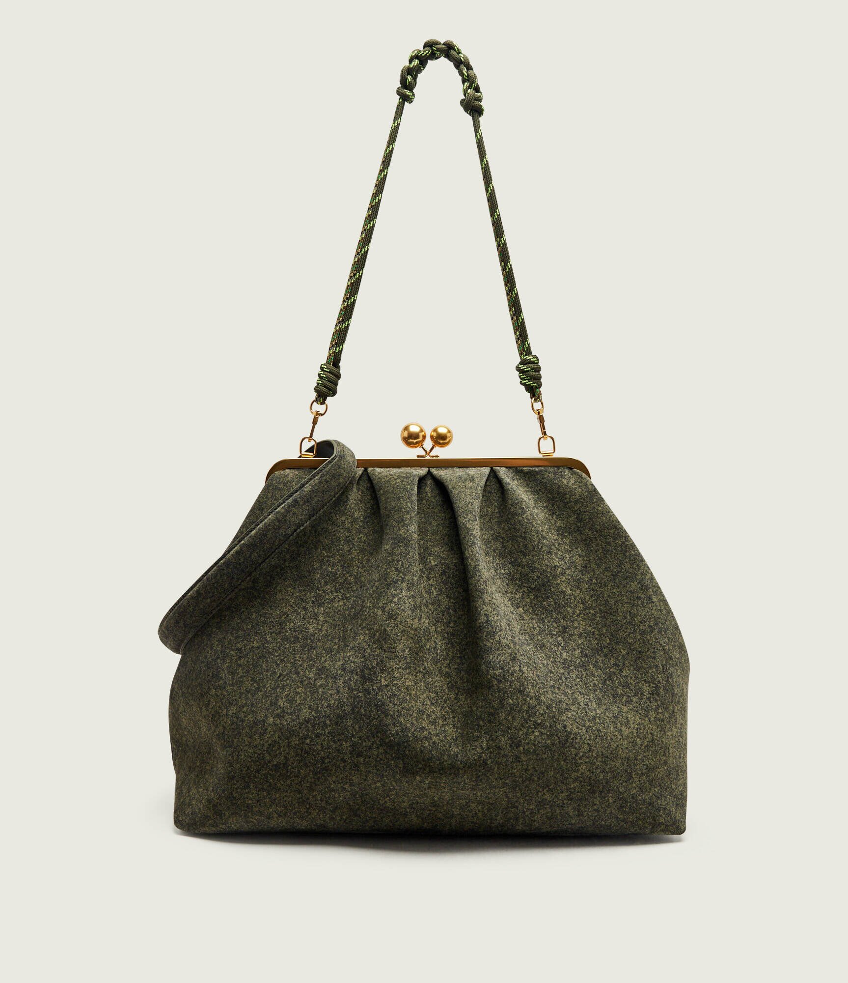 Weekend MaxMara Geantă shopper Wkautile Pasticcino| Weekend Max Mara x Robert Rabensteiner | piele întoarsă