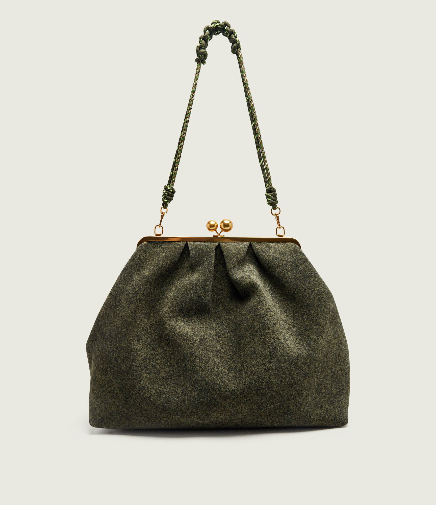 Weekend MaxMara Geantă shopper Wkautile Pasticcino| Weekend Max Mara x Robert Rabensteiner | piele întoarsă