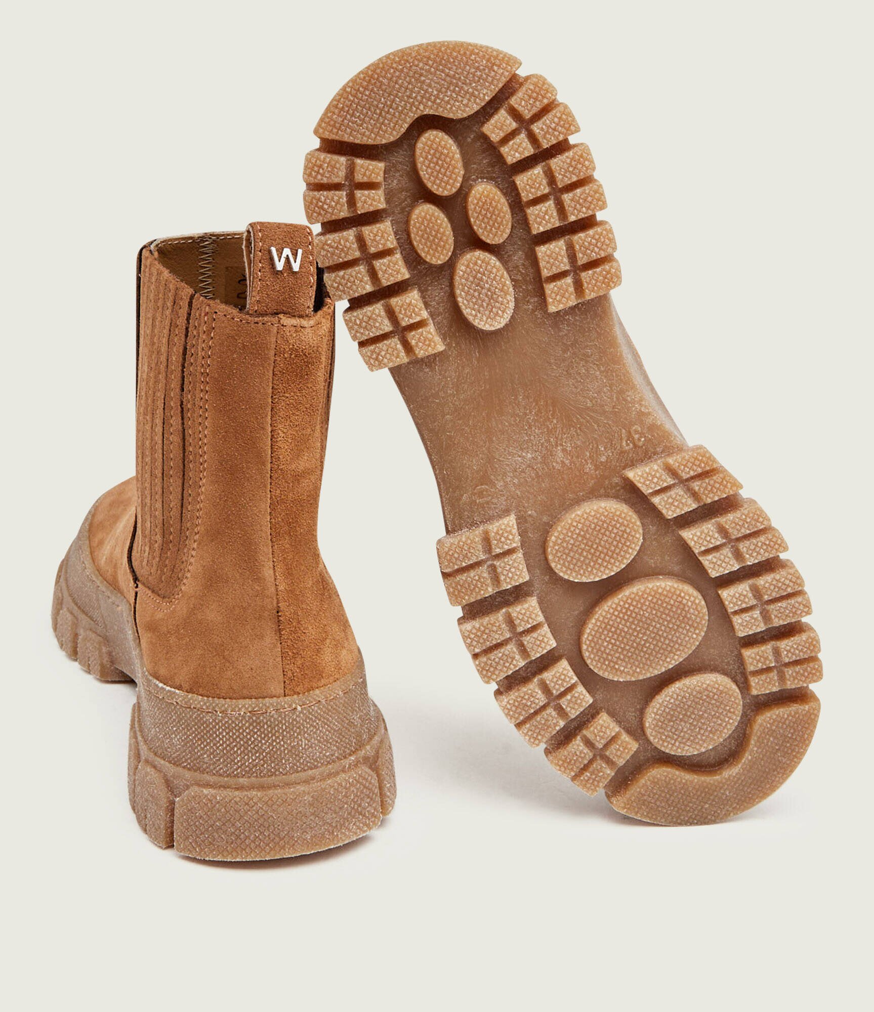 Weekend MaxMara Ghete chelsea Genepi | piele întoarsă