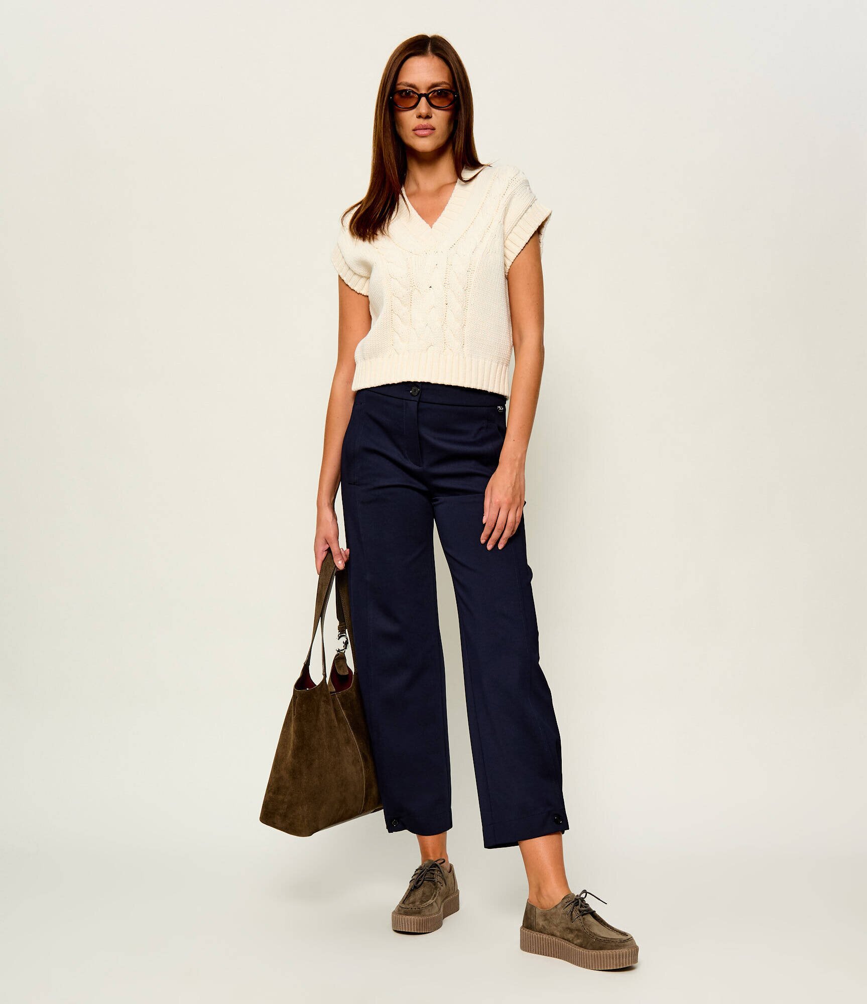 Weekend MaxMara Mocasini Kapok | piele întoarsă